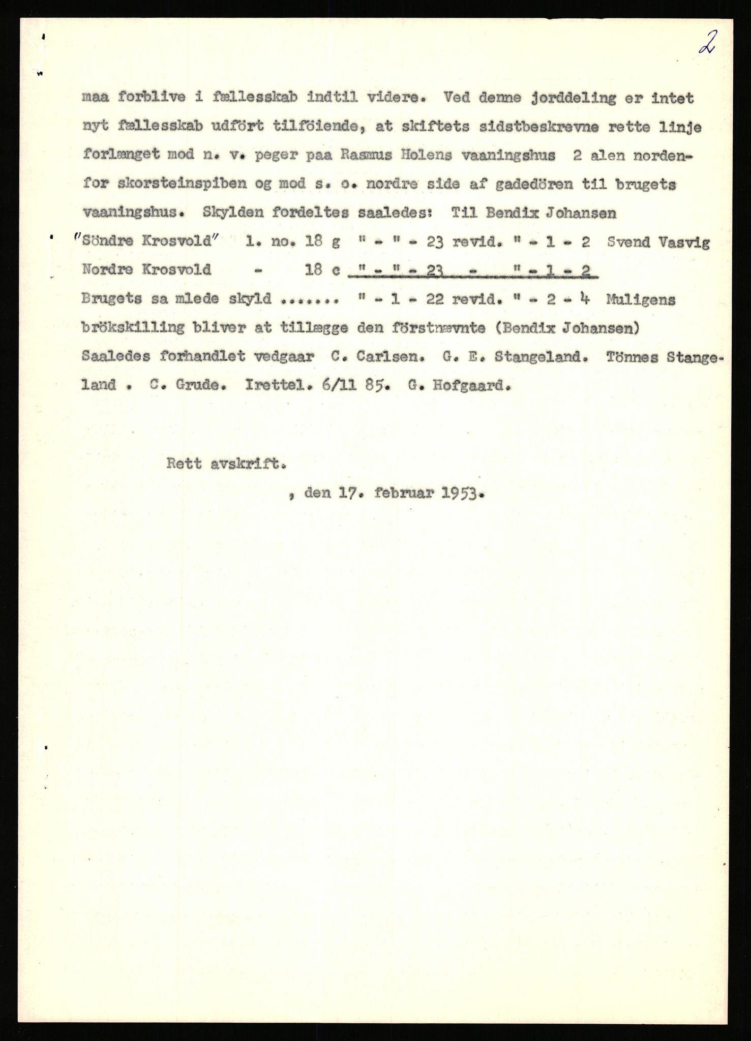 Statsarkivet i Stavanger, SAST/A-101971/03/Y/Yj/L0060: Avskrifter sortert etter gårdsnavn: Mydland indre - Mæle øvre, 1750-1930, p. 518