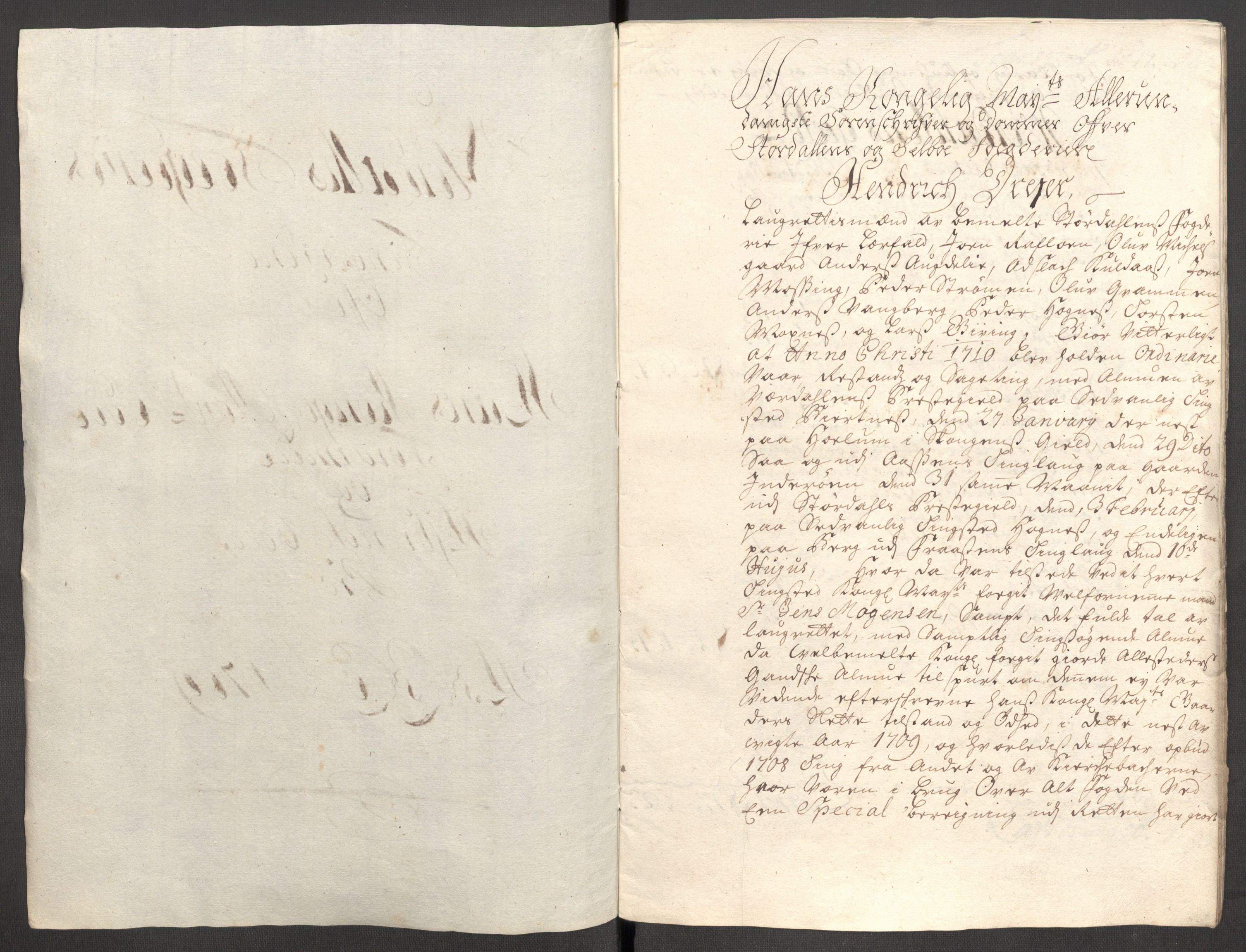 Rentekammeret inntil 1814, Reviderte regnskaper, Fogderegnskap, RA/EA-4092/R62/L4199: Fogderegnskap Stjørdal og Verdal, 1709, p. 256
