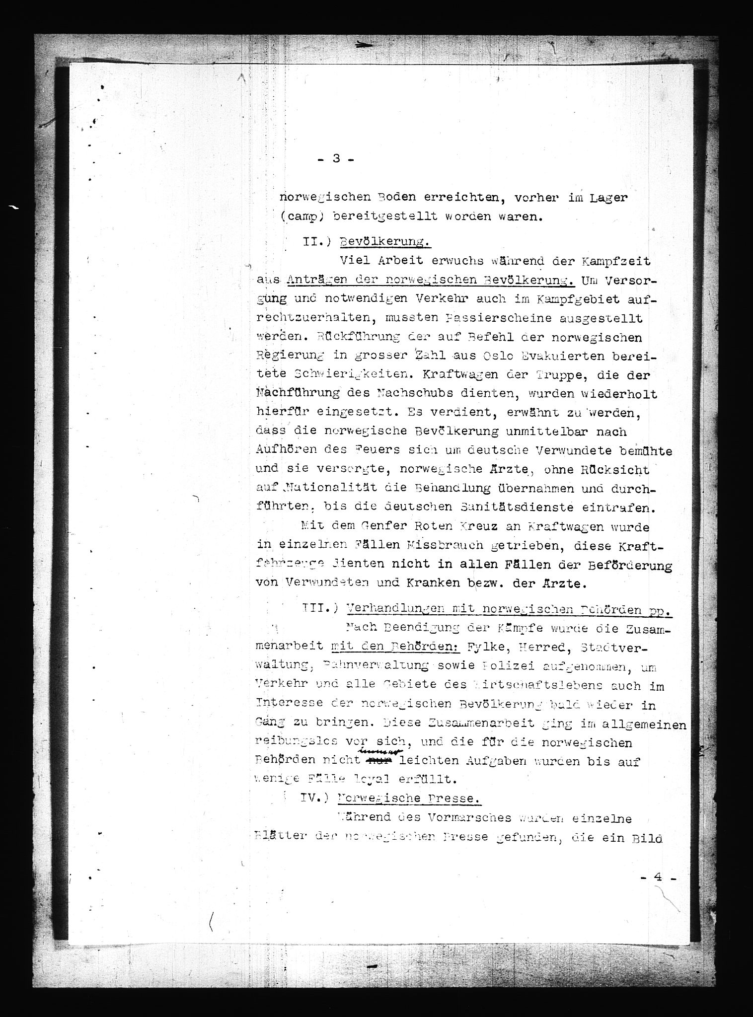 Documents Section, AV/RA-RAFA-2200/V/L0087: Amerikansk mikrofilm "Captured German Documents".
Box No. 726.  FKA jnr. 601/1954., 1940, p. 14