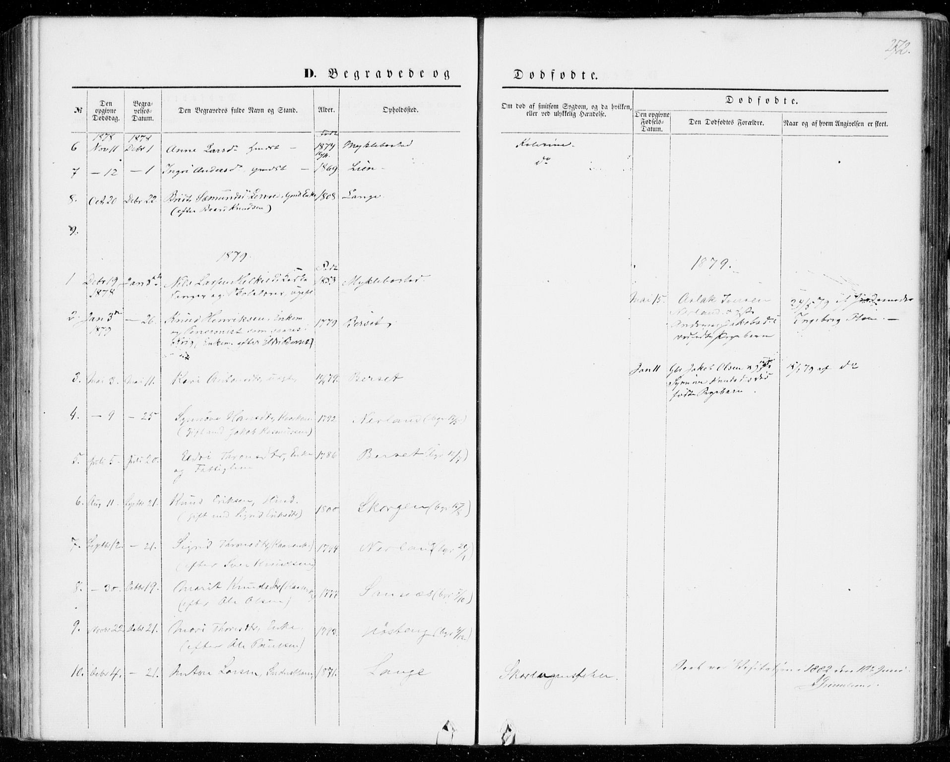 Ministerialprotokoller, klokkerbøker og fødselsregistre - Møre og Romsdal, SAT/A-1454/554/L0643: Parish register (official) no. 554A01, 1846-1879, p. 272