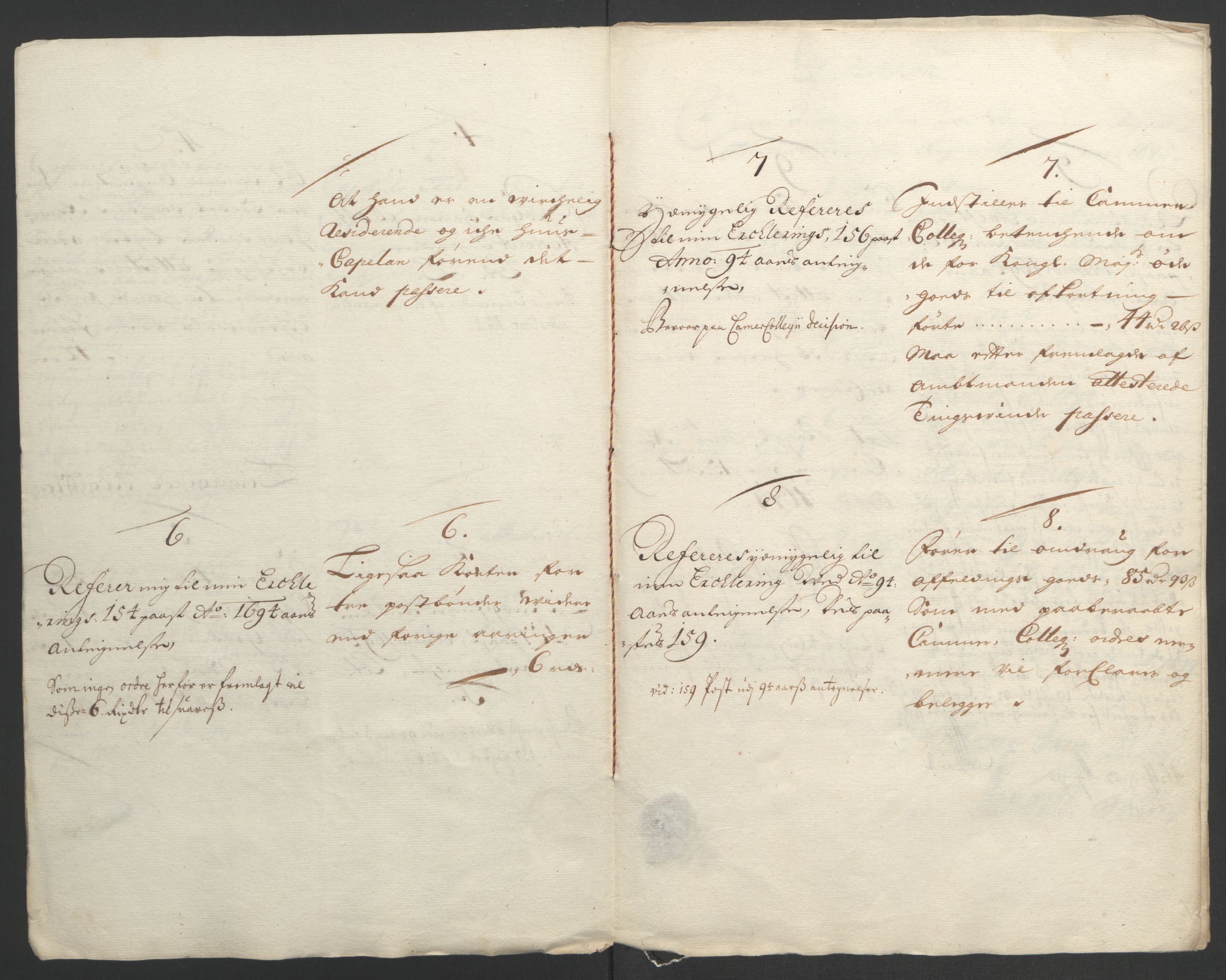 Rentekammeret inntil 1814, Reviderte regnskaper, Fogderegnskap, RA/EA-4092/R56/L3736: Fogderegnskap Nordmøre, 1694-1696, p. 313