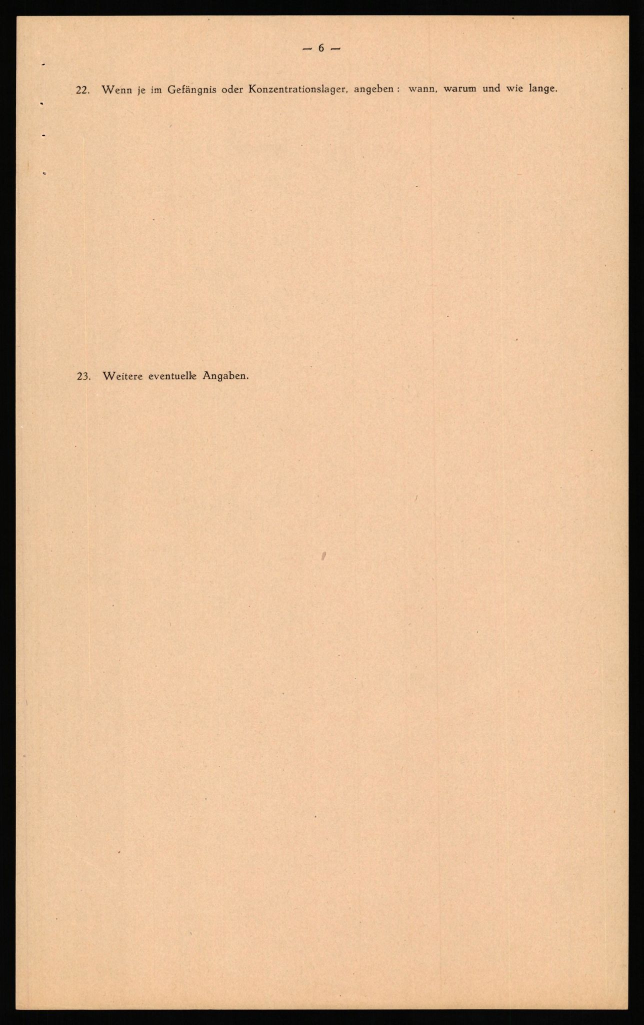 Forsvaret, Forsvarets overkommando II, AV/RA-RAFA-3915/D/Db/L0033: CI Questionaires. Tyske okkupasjonsstyrker i Norge. Tyskere., 1945-1946, p. 308