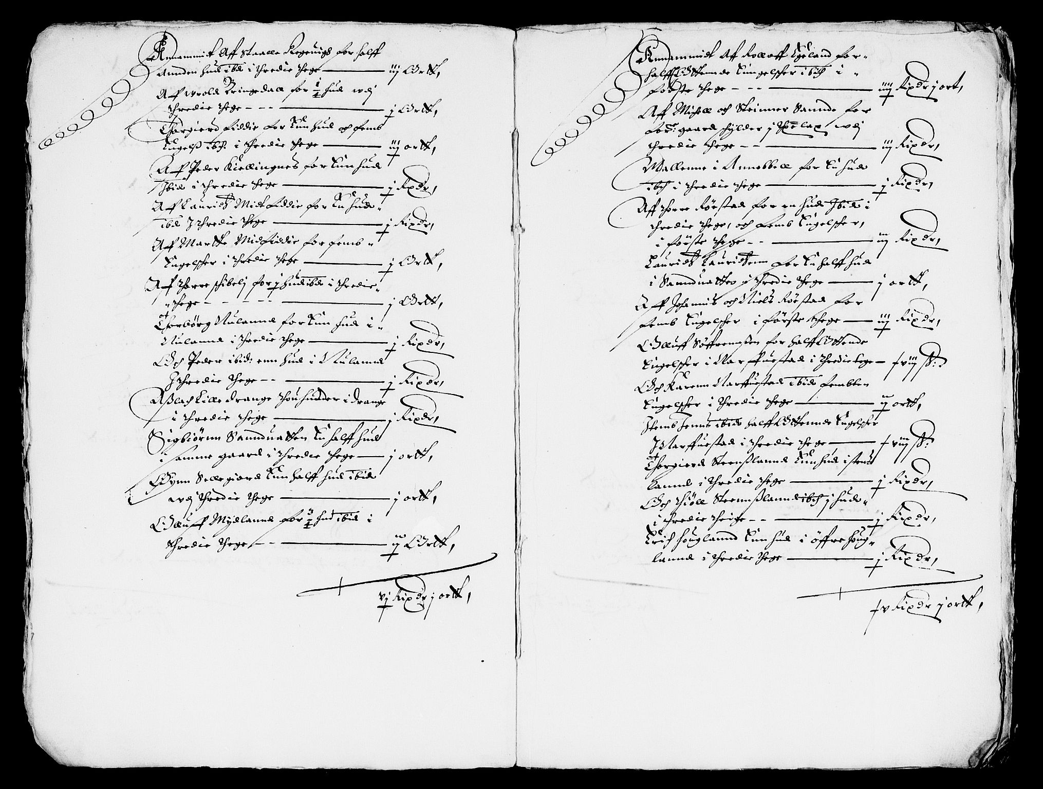 Rentekammeret inntil 1814, Reviderte regnskaper, Lensregnskaper, AV/RA-EA-5023/R/Rb/Rbr/L0016: Lista len, 1645-1647