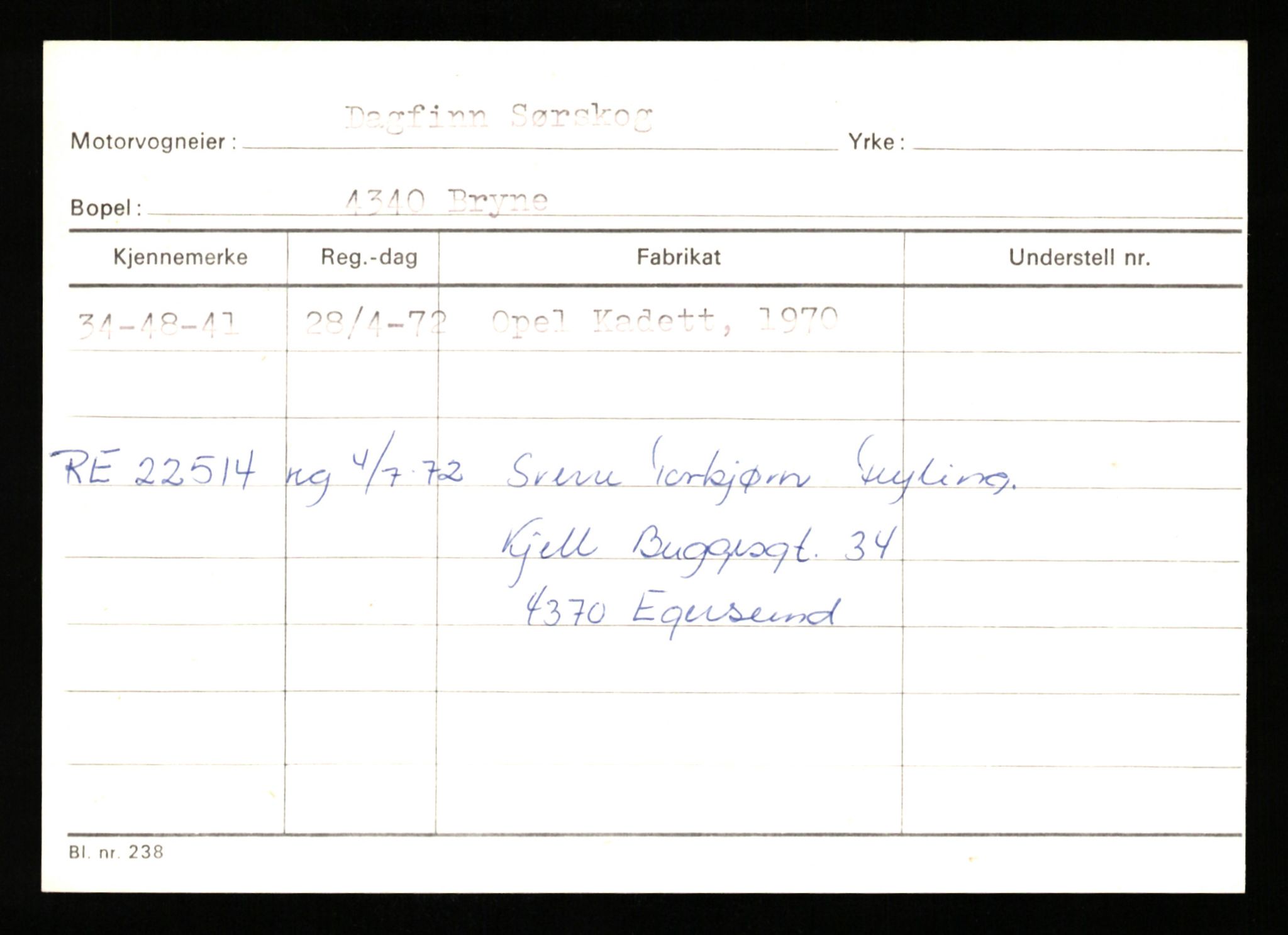 Stavanger trafikkstasjon, SAST/A-101942/0/G/L0011: Registreringsnummer: 240000 - 363477, 1930-1971, p. 2843