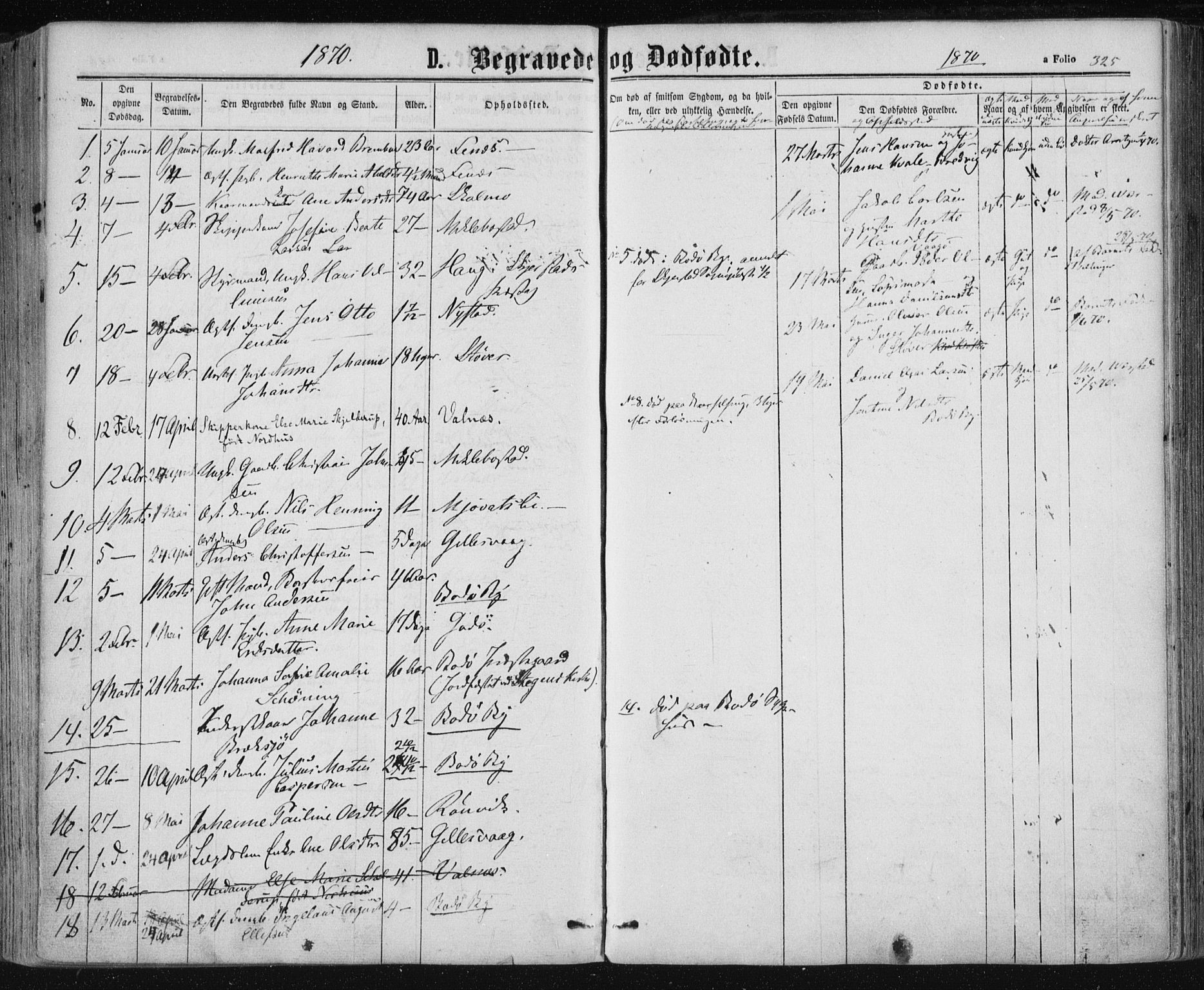 Ministerialprotokoller, klokkerbøker og fødselsregistre - Nordland, SAT/A-1459/801/L0008: Parish register (official) no. 801A08, 1864-1875, p. 325