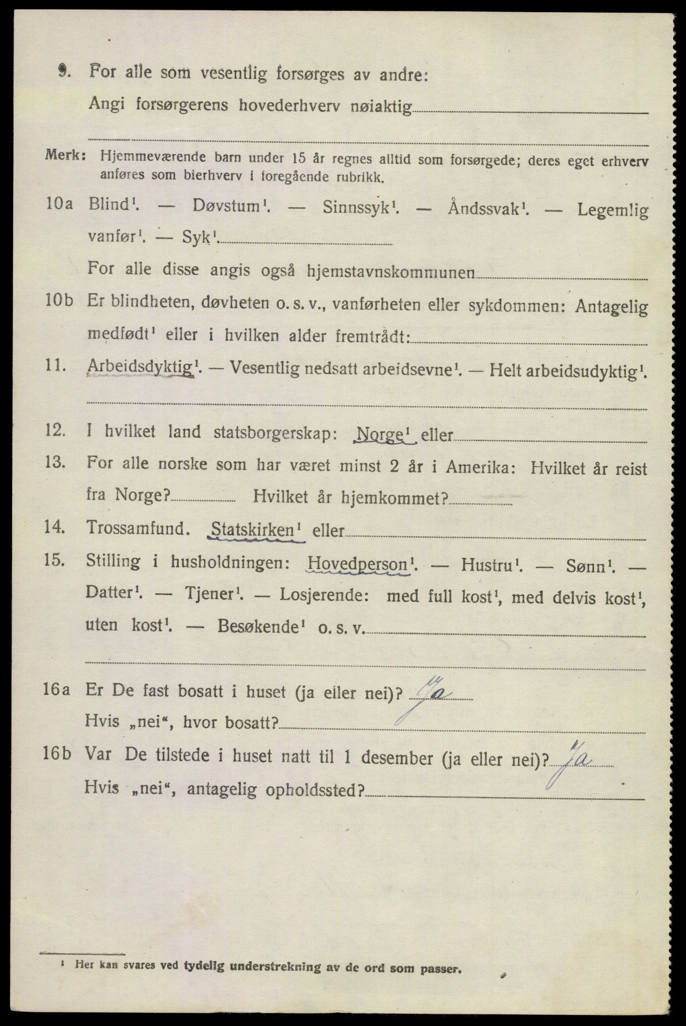 SAKO, 1920 census for Hedrum, 1920, p. 5536