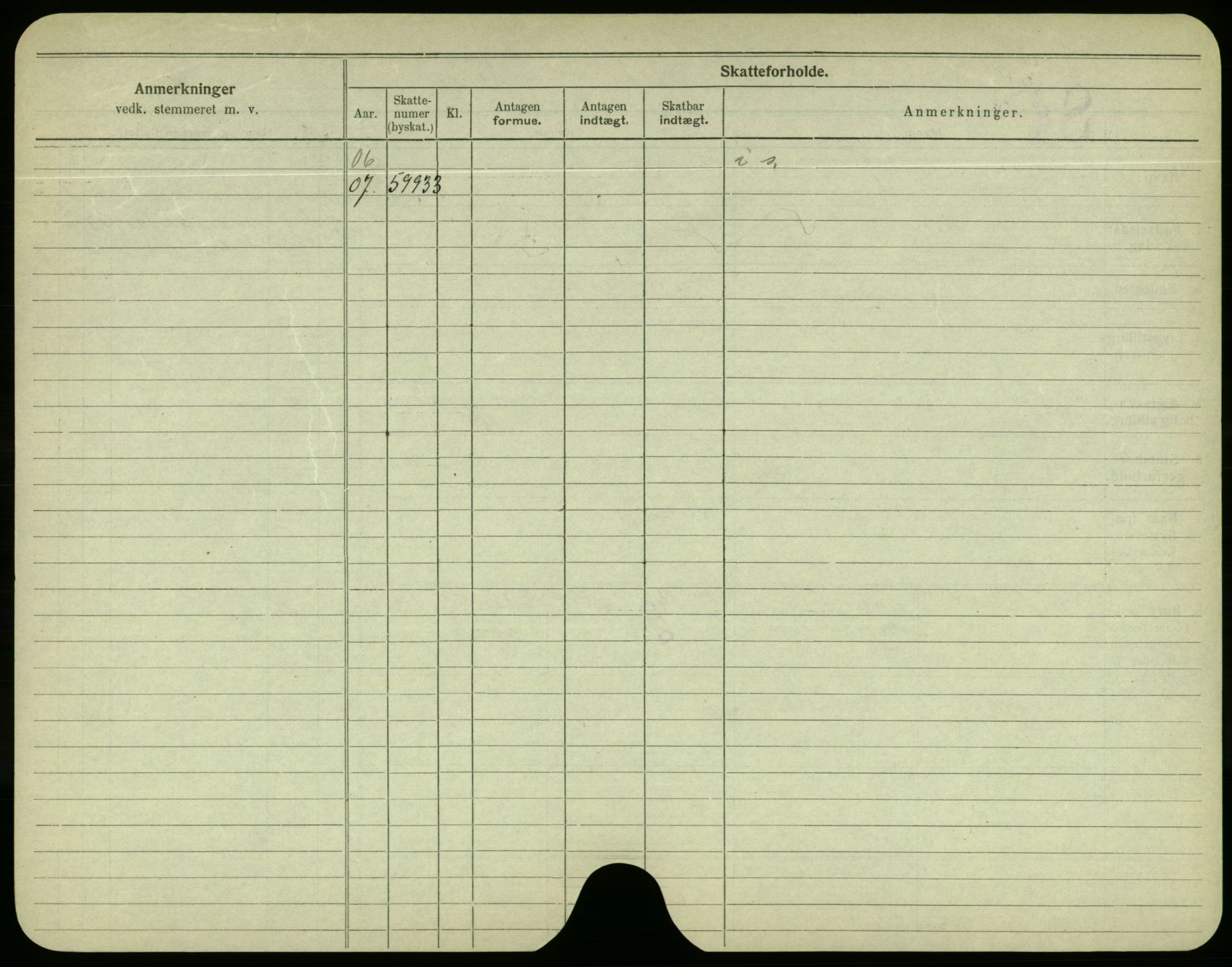 Oslo folkeregister, Registerkort, AV/SAO-A-11715/F/Fa/Fac/L0004: Menn, 1906-1914, p. 350b