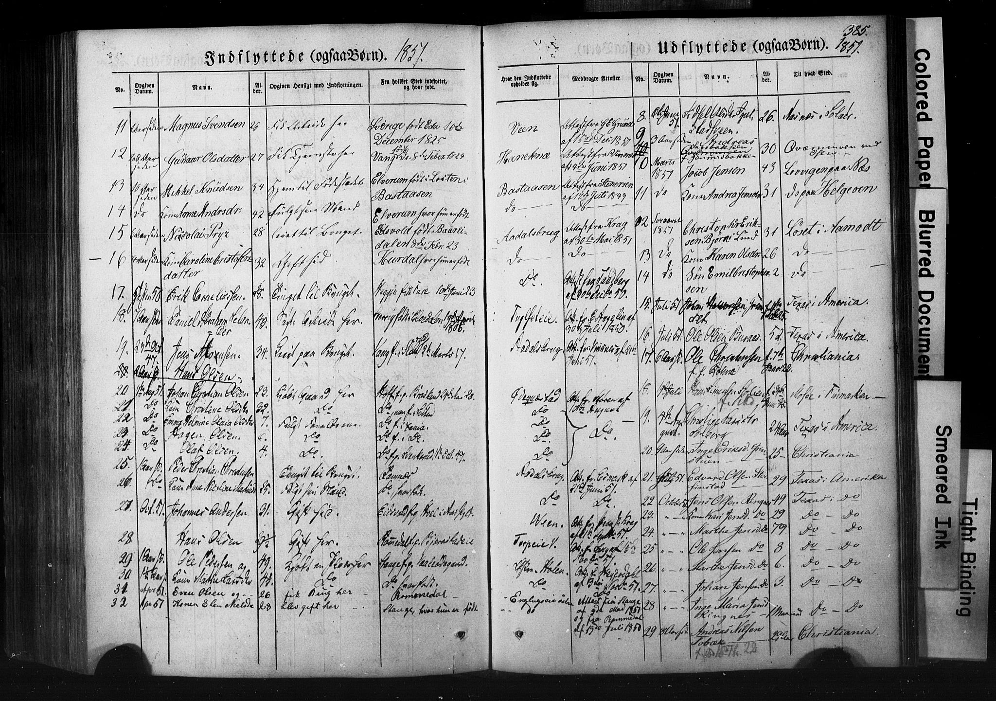 Løten prestekontor, AV/SAH-PREST-022/K/Ka/L0007: Parish register (official) no. 7, 1850-1859, p. 385