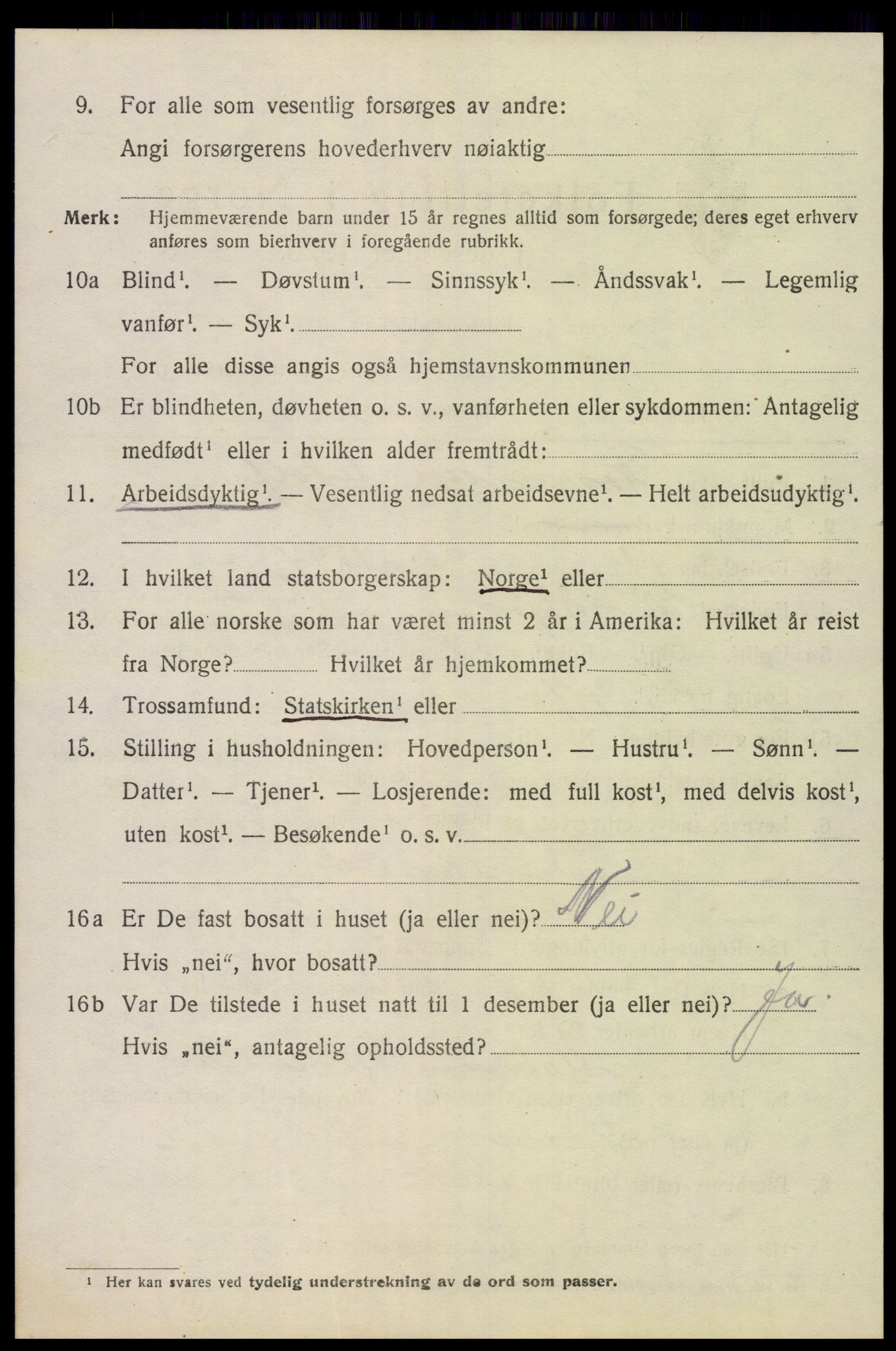 SAH, 1920 census for Gjøvik, 1920, p. 4379