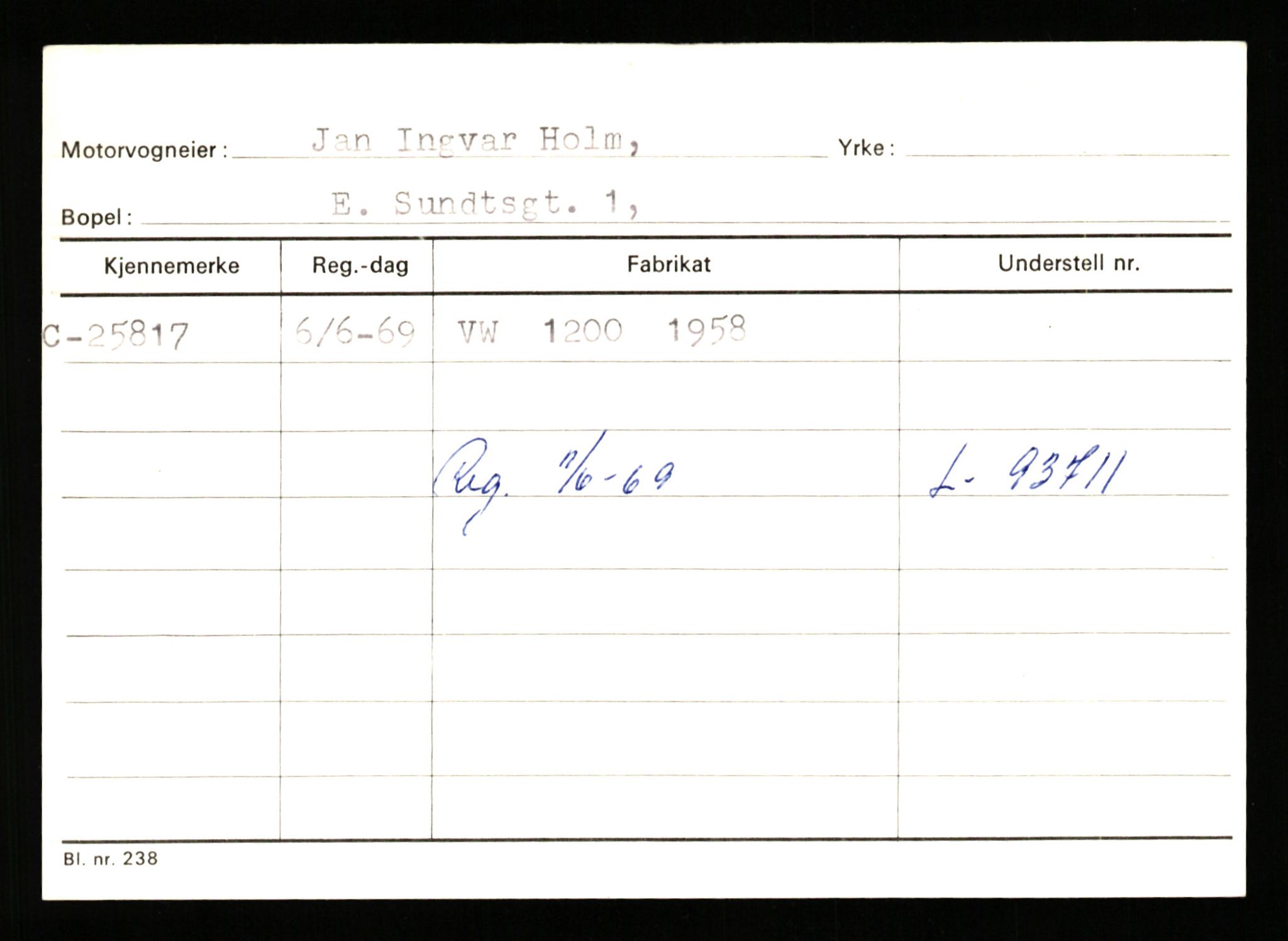 Stavanger trafikkstasjon, SAST/A-101942/0/G/L0005: Registreringsnummer: 23000 - 34245, 1930-1971, p. 959