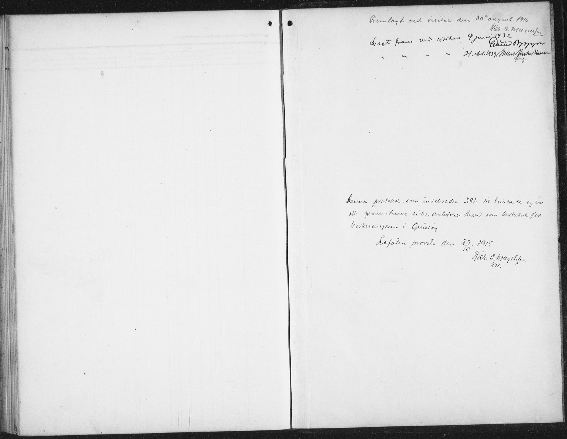 Ministerialprotokoller, klokkerbøker og fødselsregistre - Nordland, SAT/A-1459/876/L1106: Parish register (copy) no. 876C05, 1915-1942