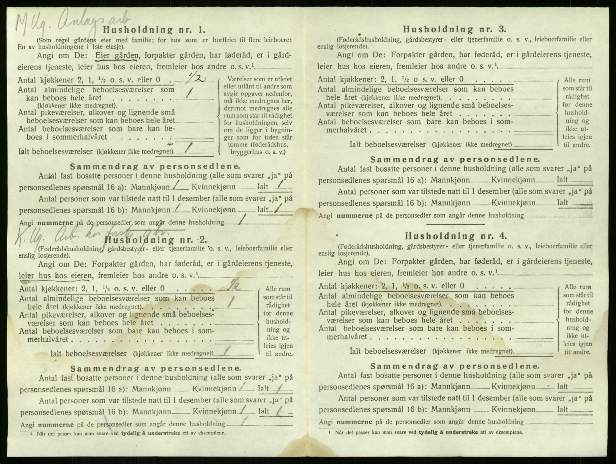 SAKO, 1920 census for Nøtterøy, 1920, p. 2460
