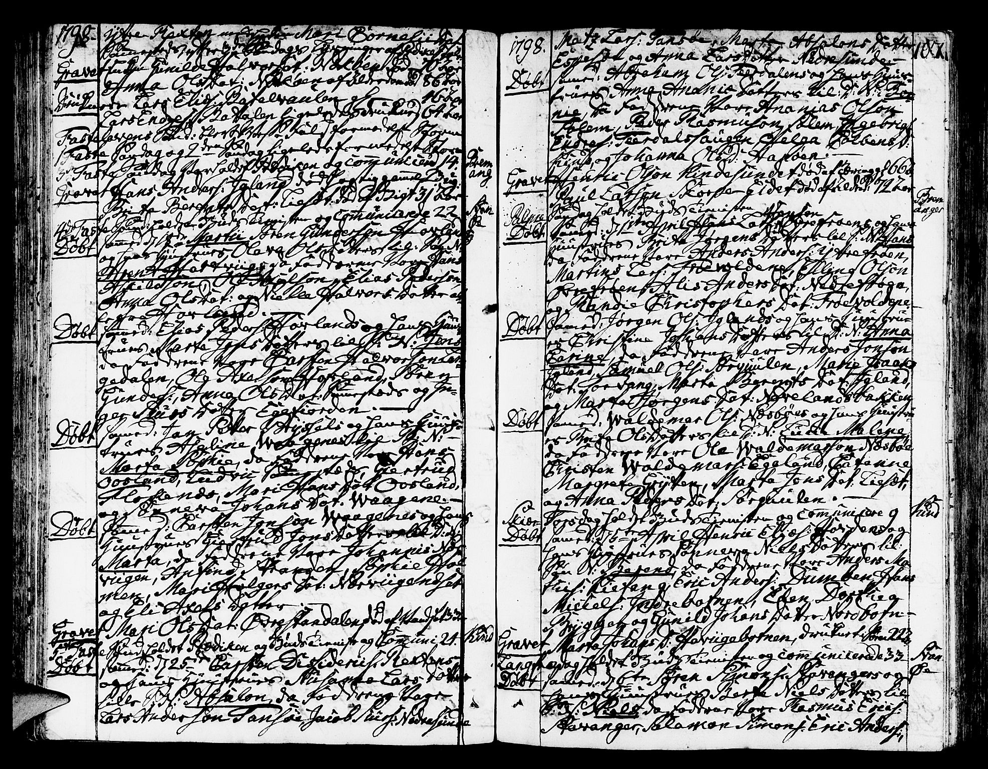 Kinn sokneprestembete, AV/SAB-A-80801/H/Haa/Haaa/L0003: Parish register (official) no. A 3, 1785-1821, p. 107