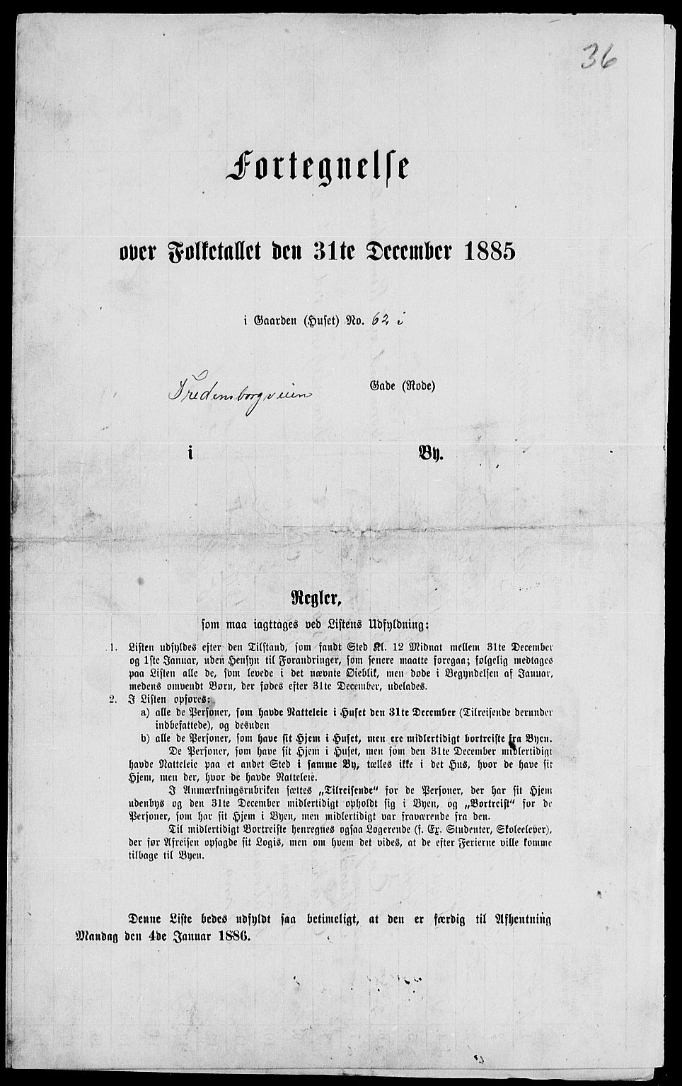RA, 1885 census for 0301 Kristiania, 1885, p. 4674
