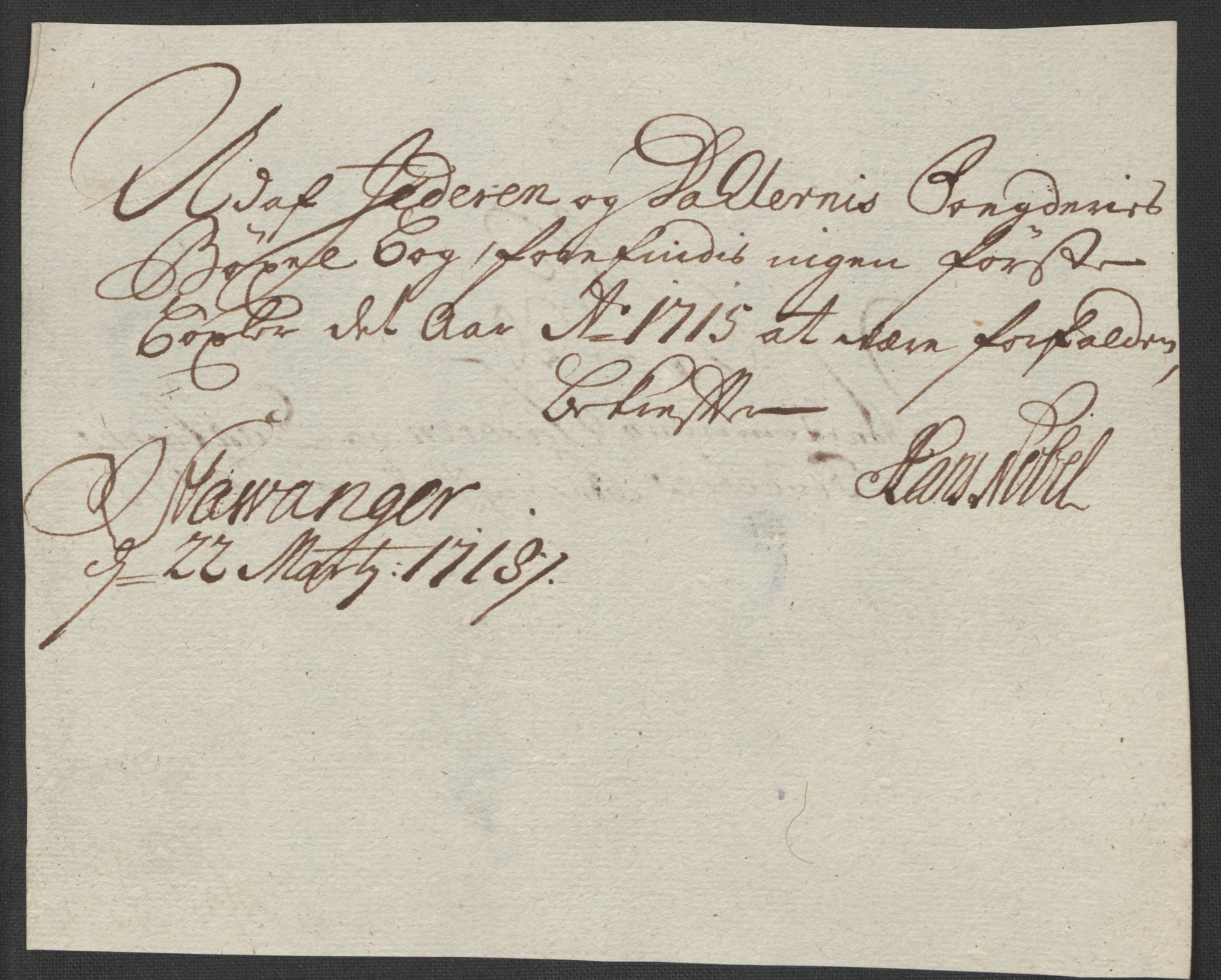 Rentekammeret inntil 1814, Reviderte regnskaper, Fogderegnskap, RA/EA-4092/R46/L2740: Fogderegnskap Jæren og Dalane, 1715-1716, p. 125