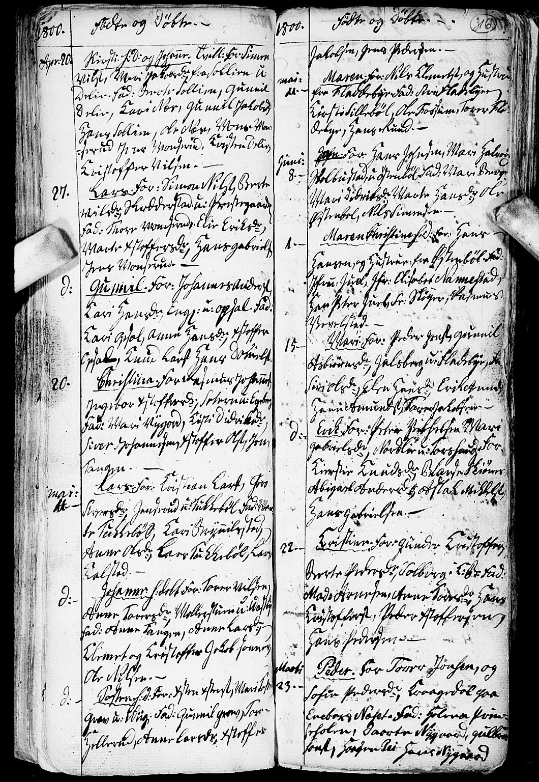 Enebakk prestekontor Kirkebøker, AV/SAO-A-10171c/F/Fa/L0002: Parish register (official) no. I 2, 1755-1806, p. 315-316