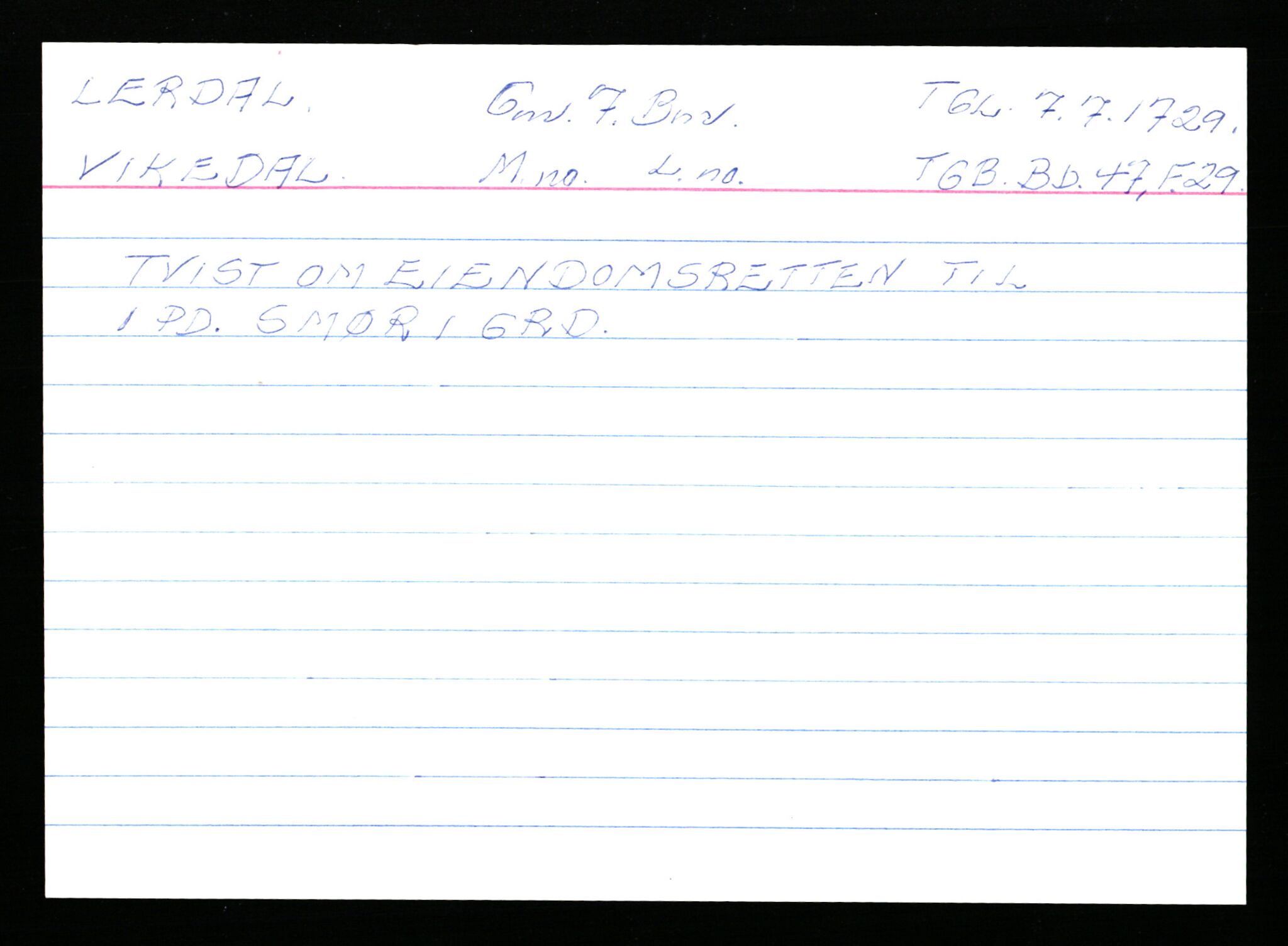Statsarkivet i Stavanger, AV/SAST-A-101971/03/Y/Ym/L0035: Åstedskort sortert etter gårdsnavn: Leiranger - Lindanger, 1600-1950, p. 137