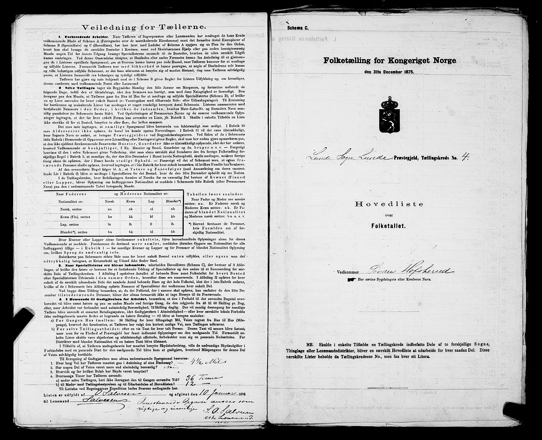 SAST, 1875 census for 1112P Lund, 1875, p. 10