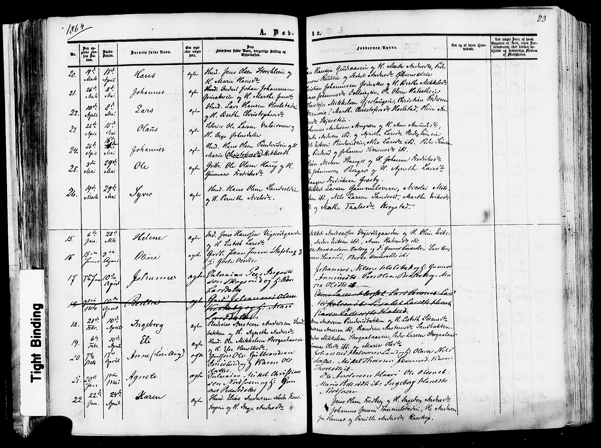 Vang prestekontor, Hedmark, AV/SAH-PREST-008/H/Ha/Haa/L0013: Parish register (official) no. 13, 1855-1879, p. 83