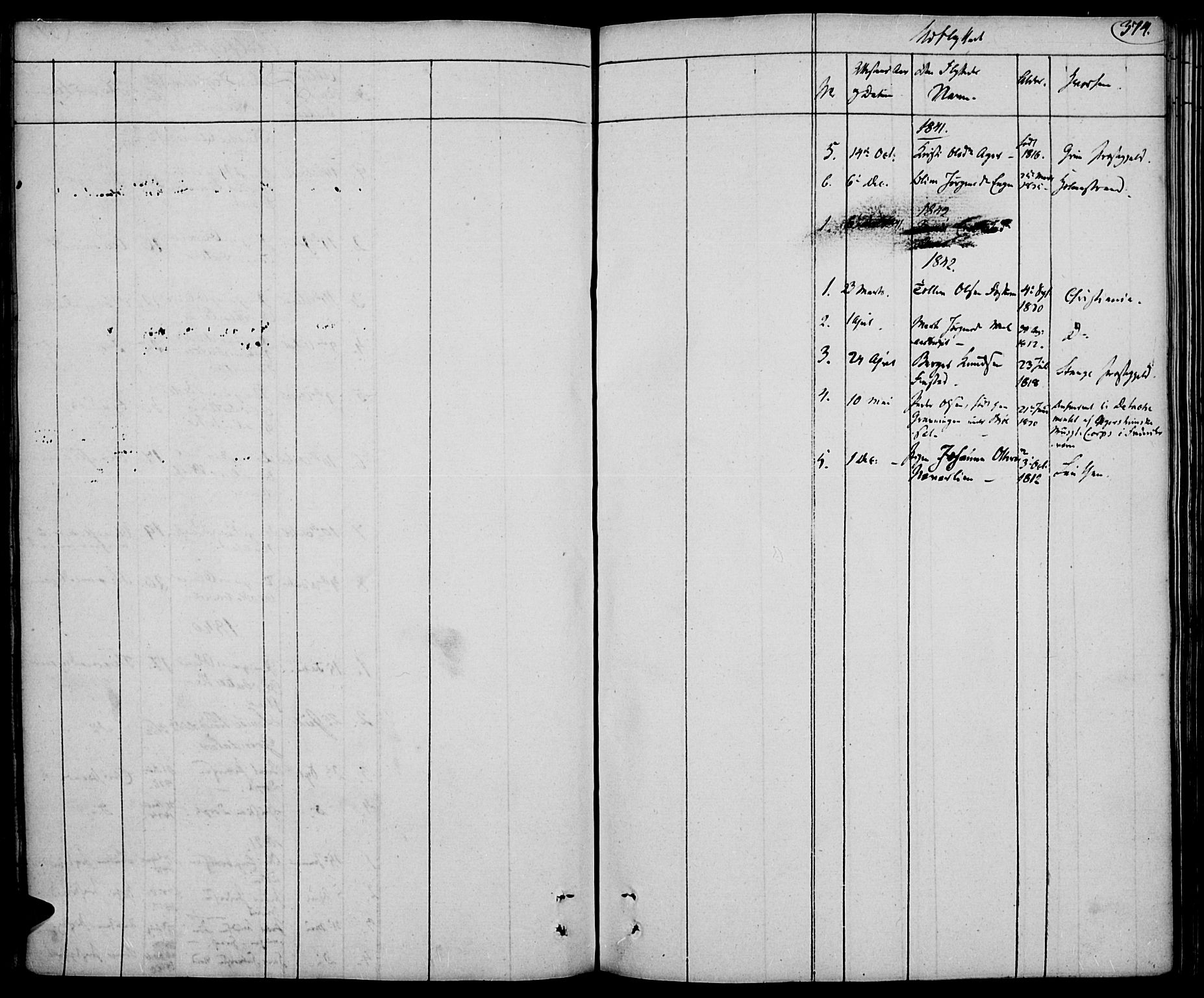 Elverum prestekontor, SAH/PREST-044/H/Ha/Haa/L0008: Parish register (official) no. 8, 1830-1842, p. 374