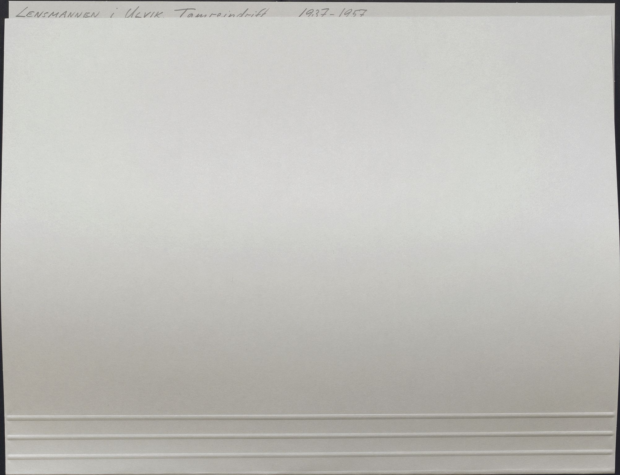 Lensmannen i Ulvik, AV/SAB-A-35601/0026/L0025: Tamreindrift, 1898-1957, p. 82