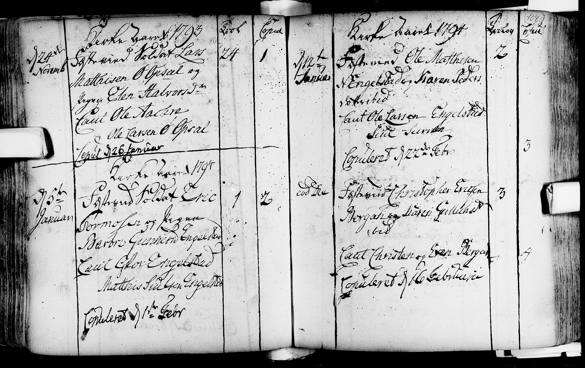 Lardal kirkebøker, AV/SAKO-A-350/F/Fa/L0004: Parish register (official) no. i 4, 1733-1815, p. 108