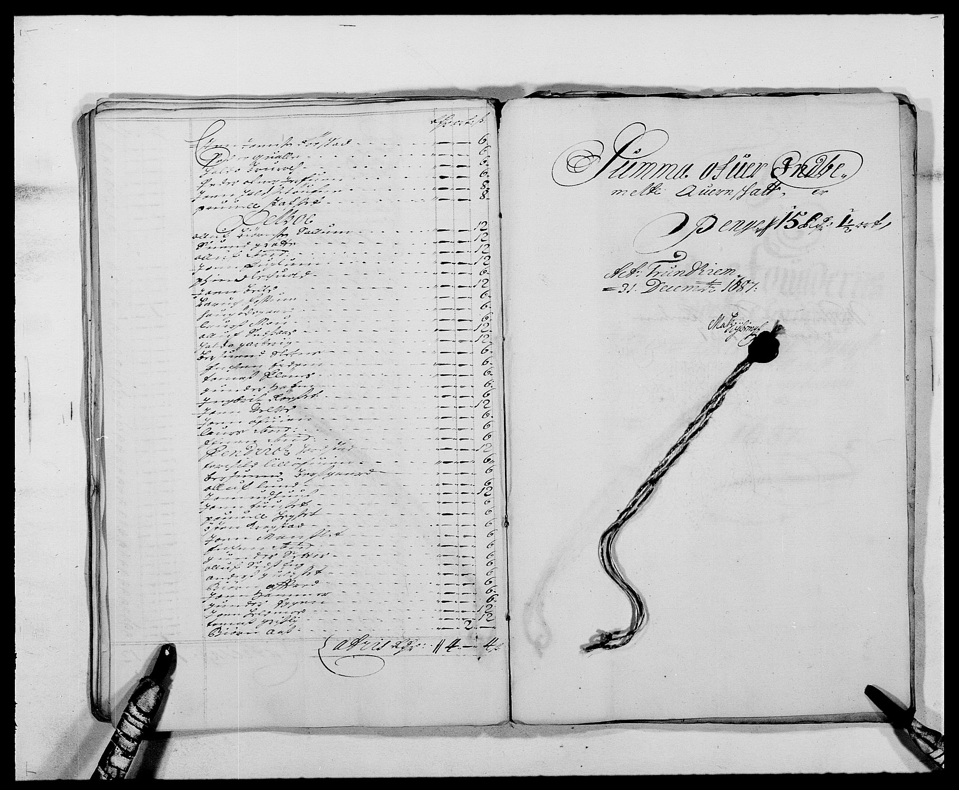 Rentekammeret inntil 1814, Reviderte regnskaper, Fogderegnskap, RA/EA-4092/R61/L4101: Fogderegnskap Strinda og Selbu, 1687-1688, p. 67