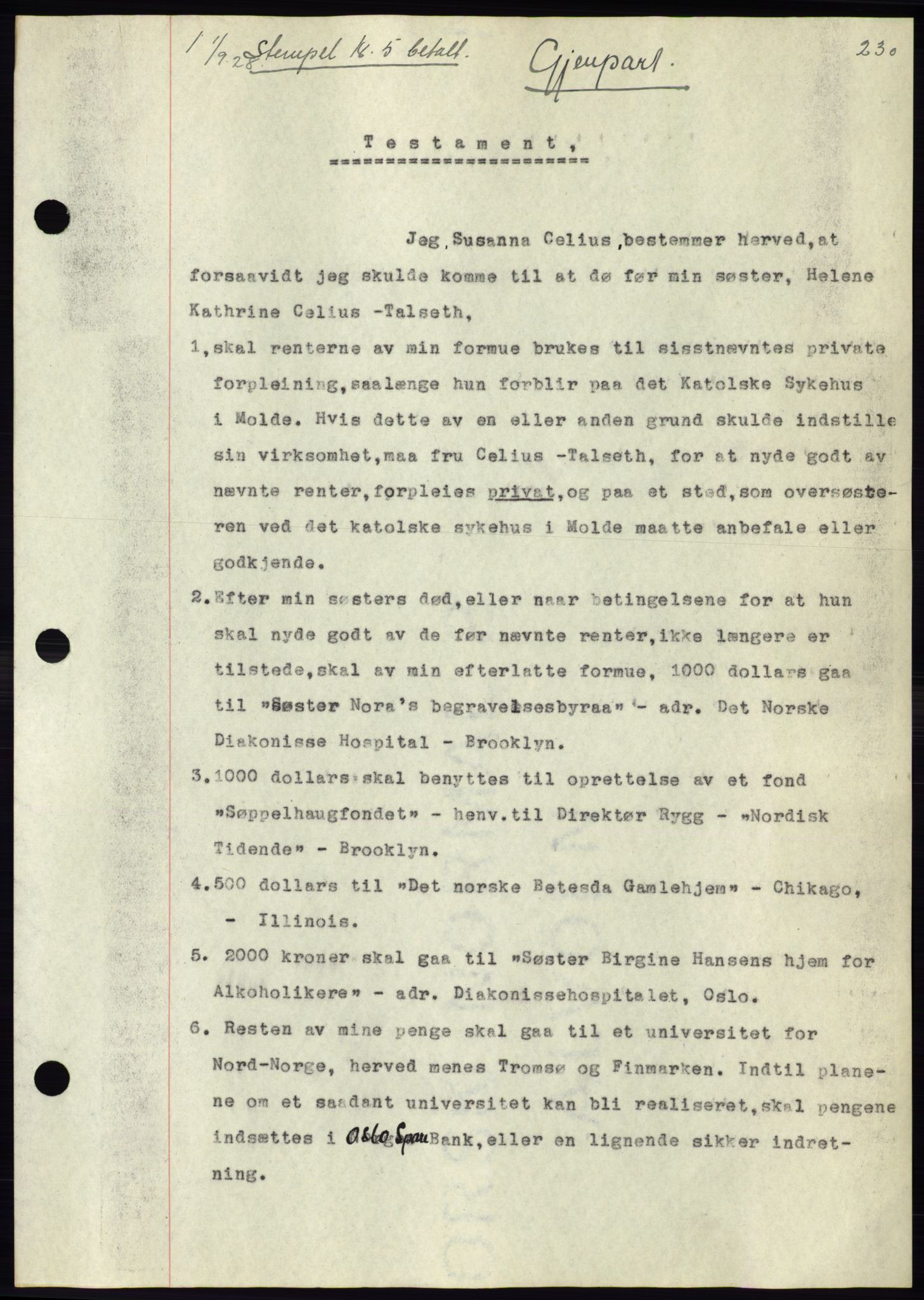 Molde byfogd, AV/SAT-A-0025/2/2C/L0011: Mortgage book no. 11, 1926-1932, Deed date: 01.09.1928