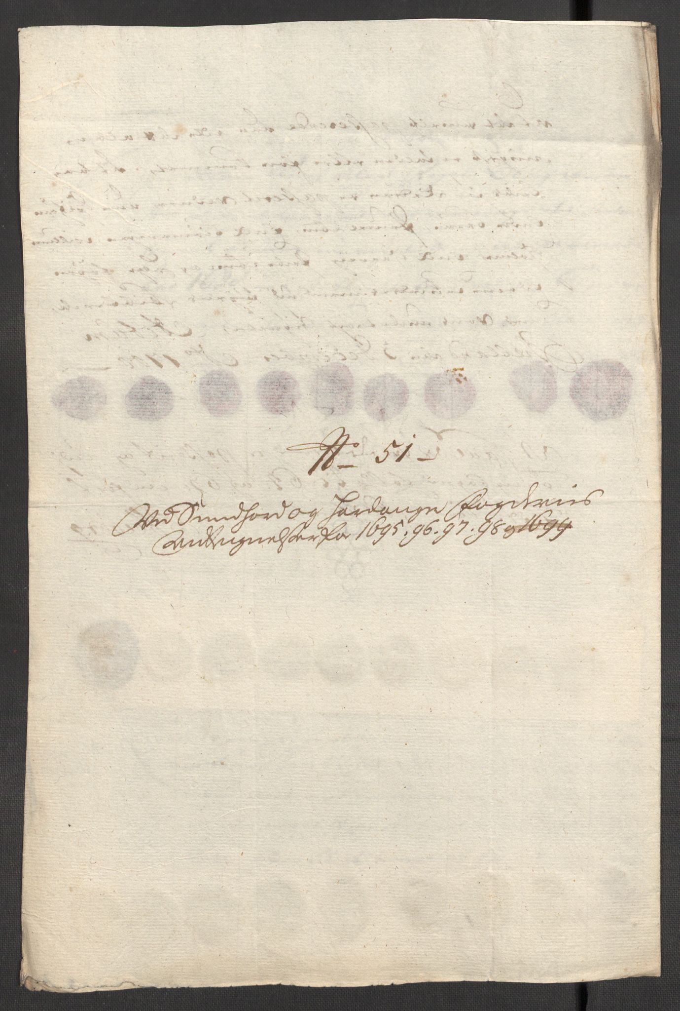 Rentekammeret inntil 1814, Reviderte regnskaper, Fogderegnskap, AV/RA-EA-4092/R48/L2977: Fogderegnskap Sunnhordland og Hardanger, 1697-1698, p. 619