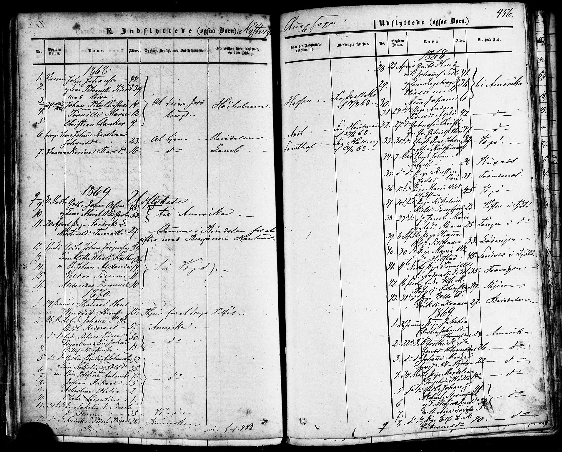 Ministerialprotokoller, klokkerbøker og fødselsregistre - Nordland, AV/SAT-A-1459/814/L0224: Parish register (official) no. 814A05, 1834-1874, p. 456