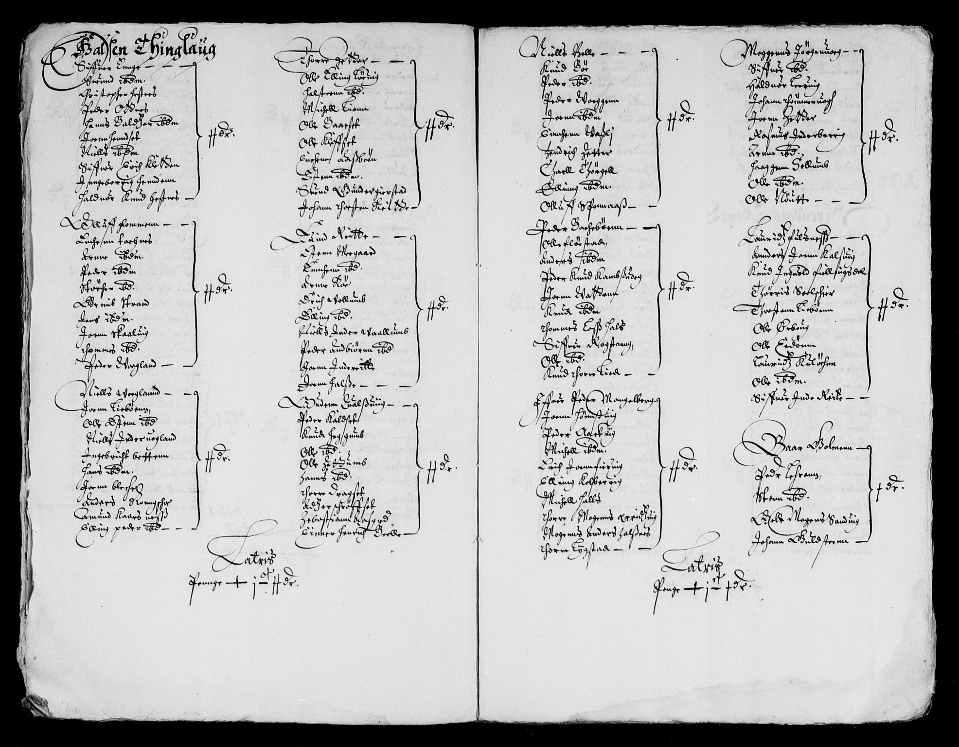 Rentekammeret inntil 1814, Reviderte regnskaper, Lensregnskaper, AV/RA-EA-5023/R/Rb/Rbw/L0078: Trondheim len, 1643-1644