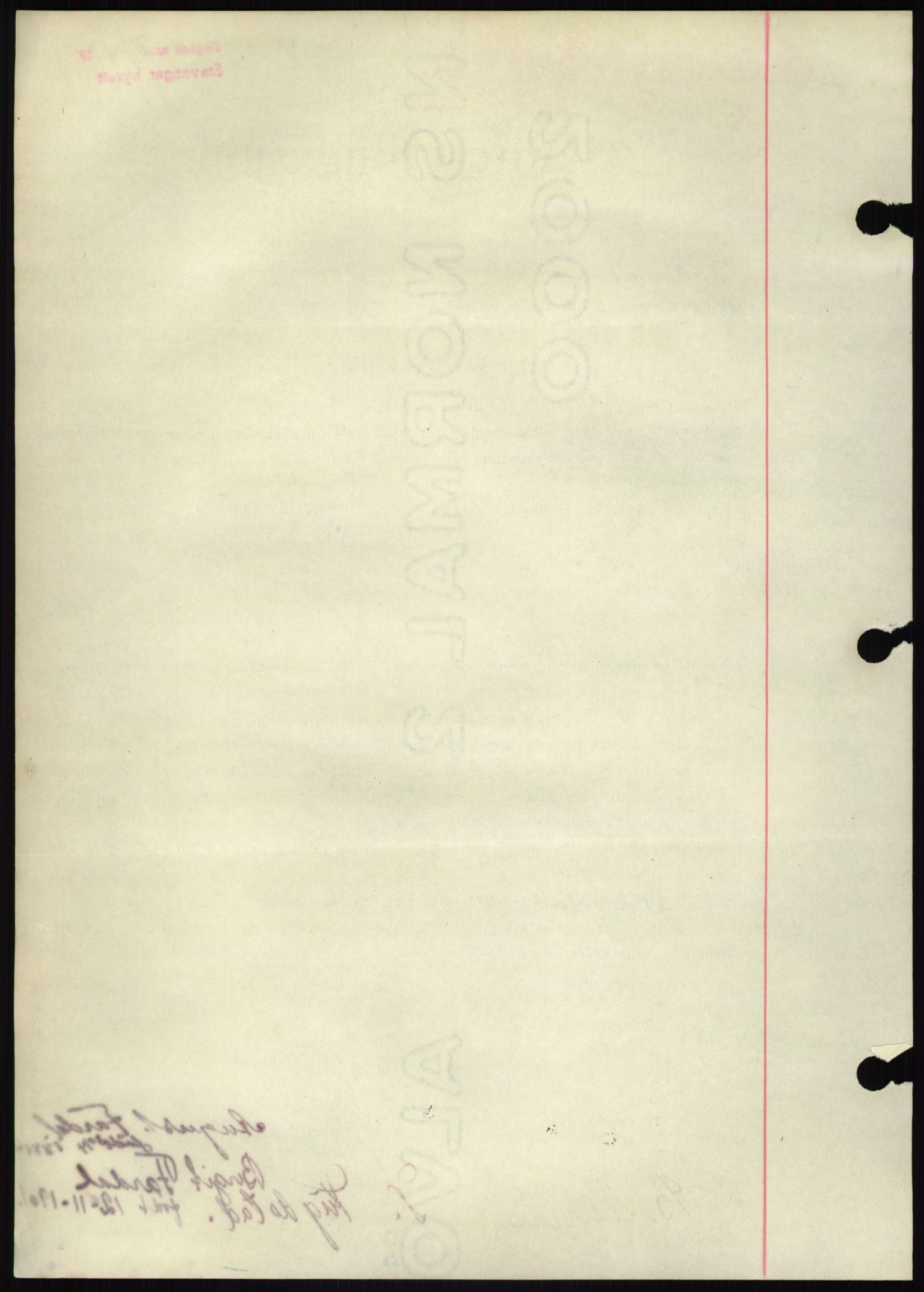 Stavanger byrett, AV/SAST-A-100455/002/G/Gb/L0033: Mortgage book, 1936-1950, Diary no: : 2747/1936