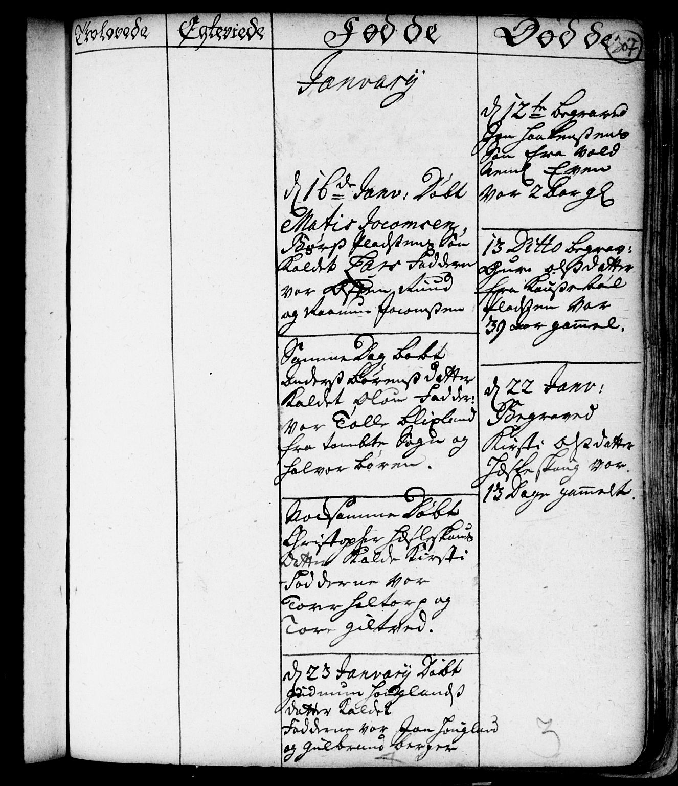 Spydeberg prestekontor Kirkebøker, AV/SAO-A-10924/F/Fa/L0001: Parish register (official) no. I 1, 1696-1738, p. 307