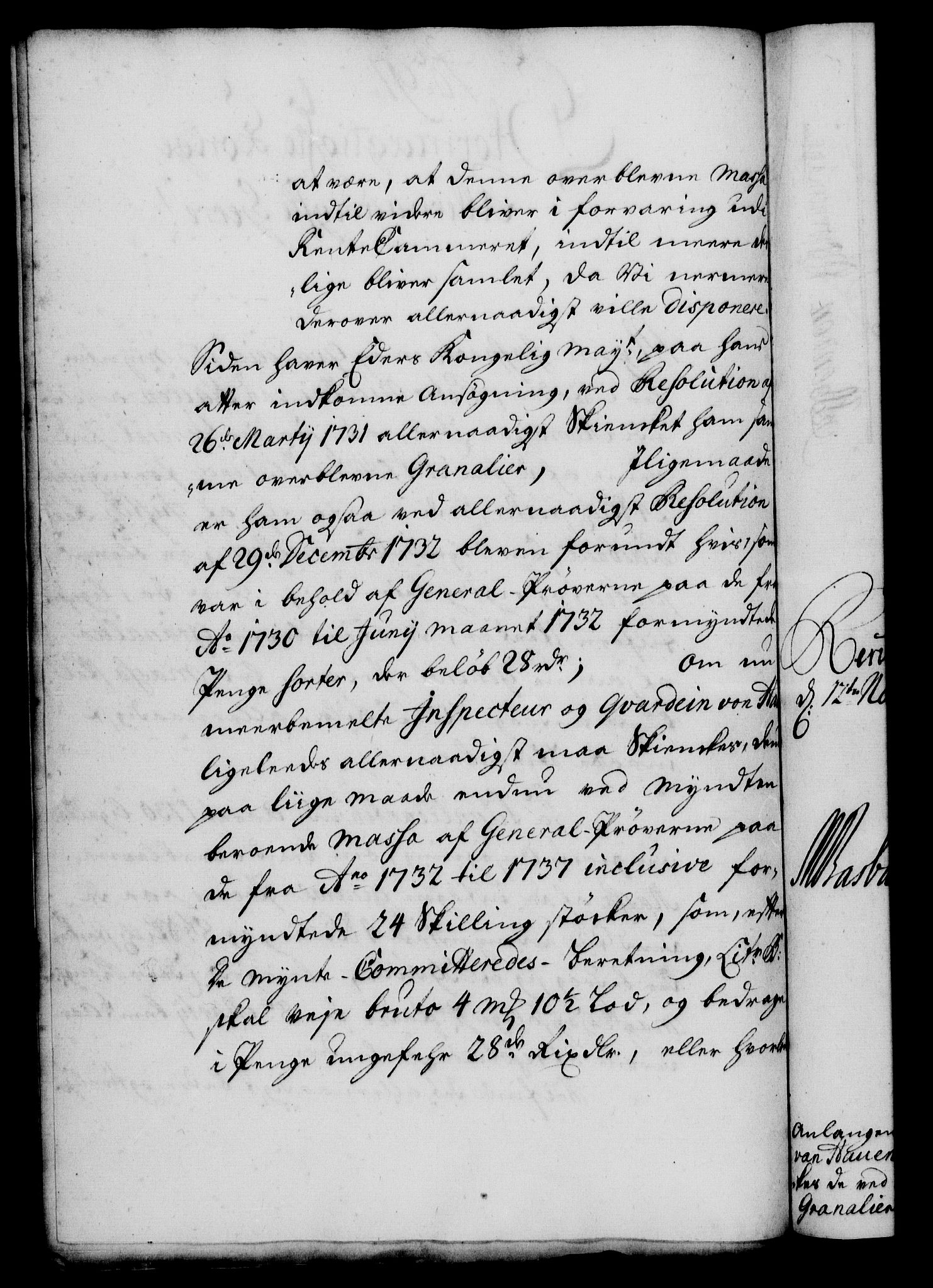 Rentekammeret, Kammerkanselliet, RA/EA-3111/G/Gf/Gfa/L0020: Norsk relasjons- og resolusjonsprotokoll (merket RK 52.20), 1737, p. 673
