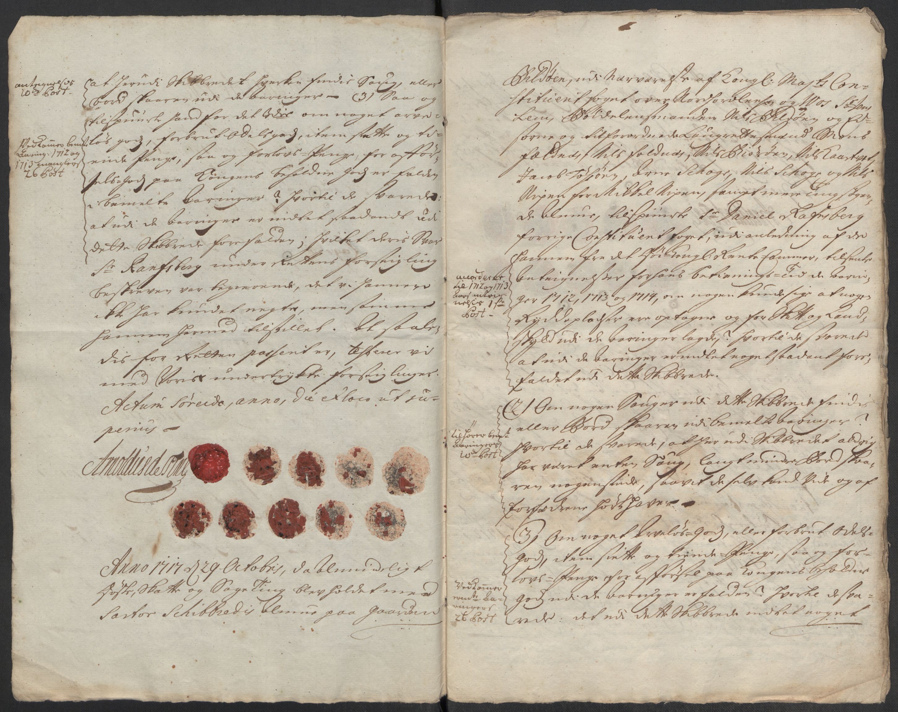 Rentekammeret inntil 1814, Reviderte regnskaper, Fogderegnskap, AV/RA-EA-4092/R51/L3196: Fogderegnskap Nordhordland og Voss, 1713, p. 29