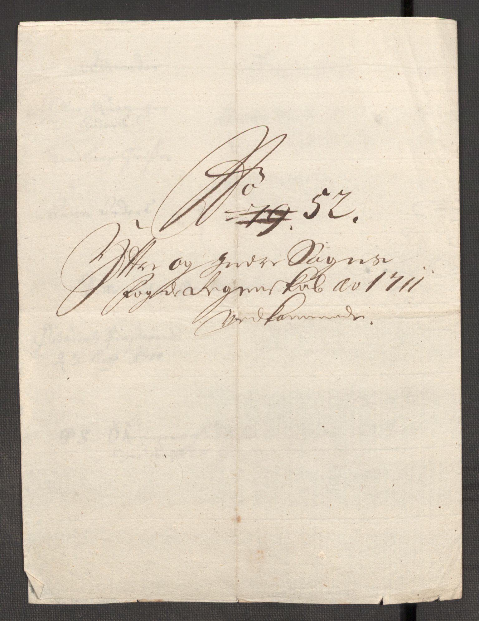 Rentekammeret inntil 1814, Reviderte regnskaper, Fogderegnskap, RA/EA-4092/R52/L3317: Fogderegnskap Sogn, 1711, p. 304