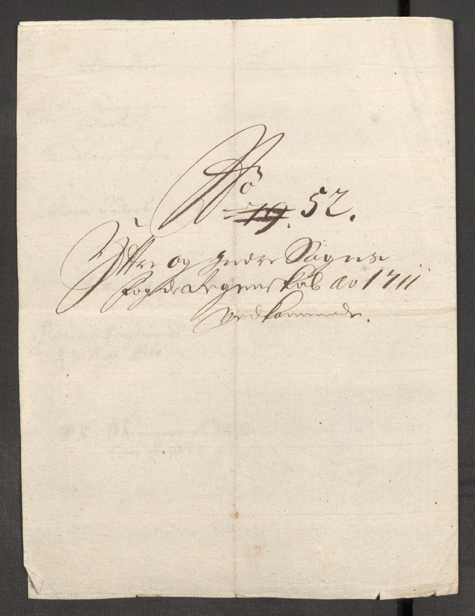 Rentekammeret inntil 1814, Reviderte regnskaper, Fogderegnskap, AV/RA-EA-4092/R52/L3317: Fogderegnskap Sogn, 1711, p. 304