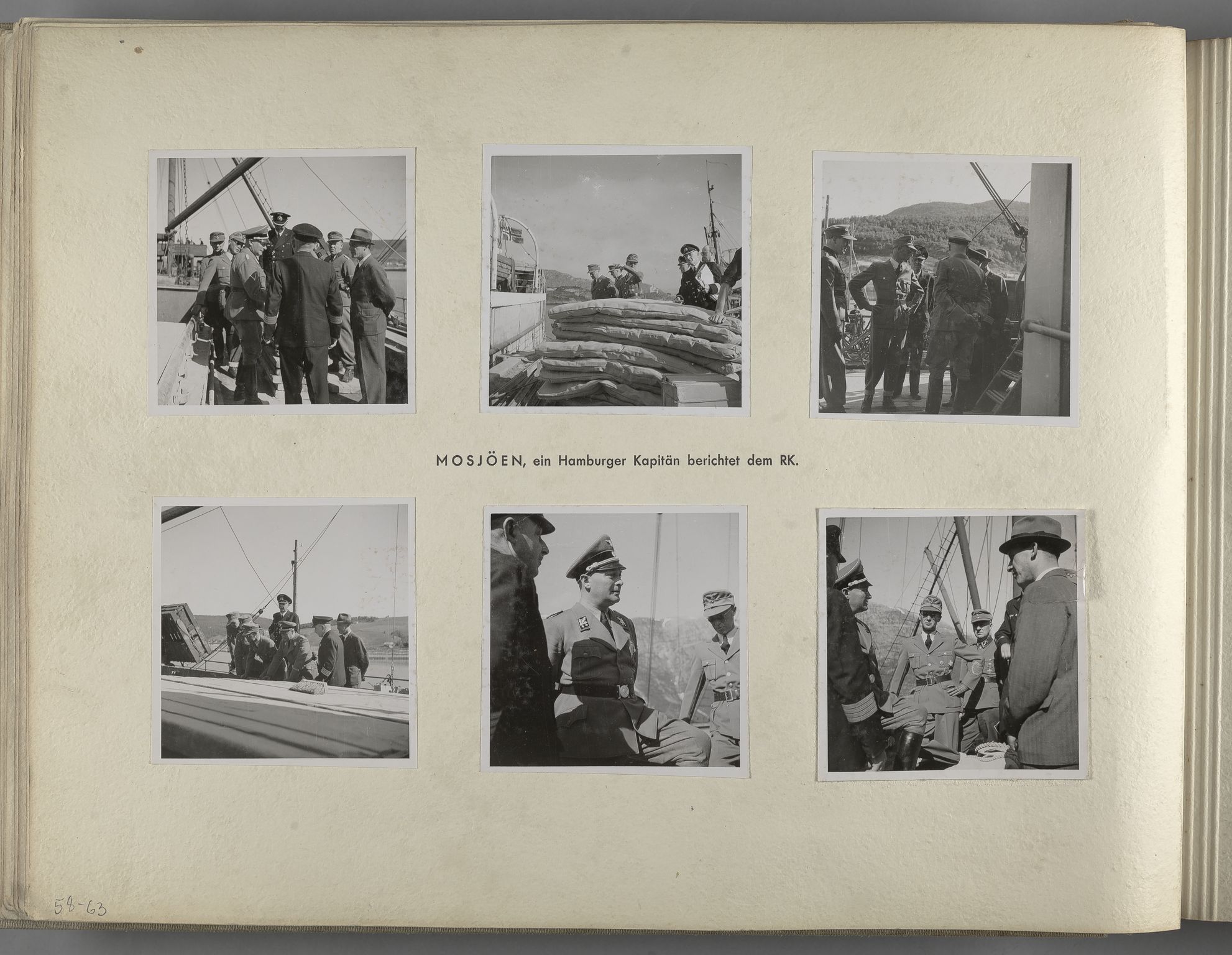 Tyske arkiver, Reichskommissariat, Bildarchiv, RA/RAFA-3309/U/L0071: Fotoalbum: Mit dem Reichskommissar nach Nordnorwegen und Finnland 10. bis 27. Juli 1942, 1942, p. 24