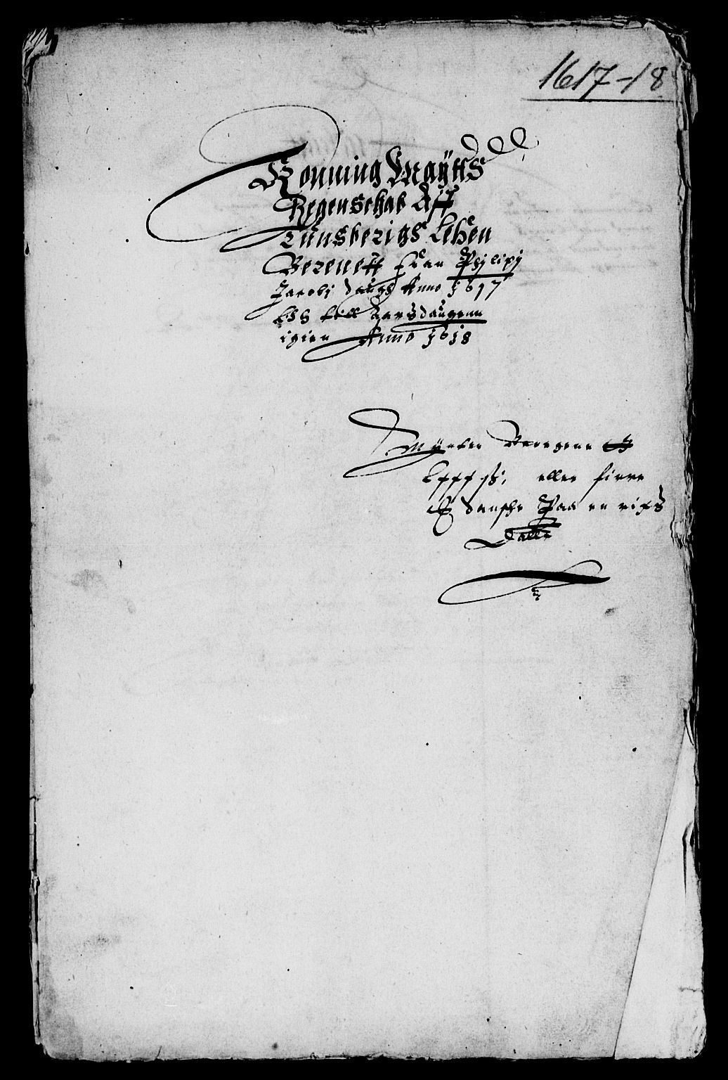 Rentekammeret inntil 1814, Reviderte regnskaper, Lensregnskaper, AV/RA-EA-5023/R/Rb/Rbo/L0004: Tønsberg len, 1616-1619
