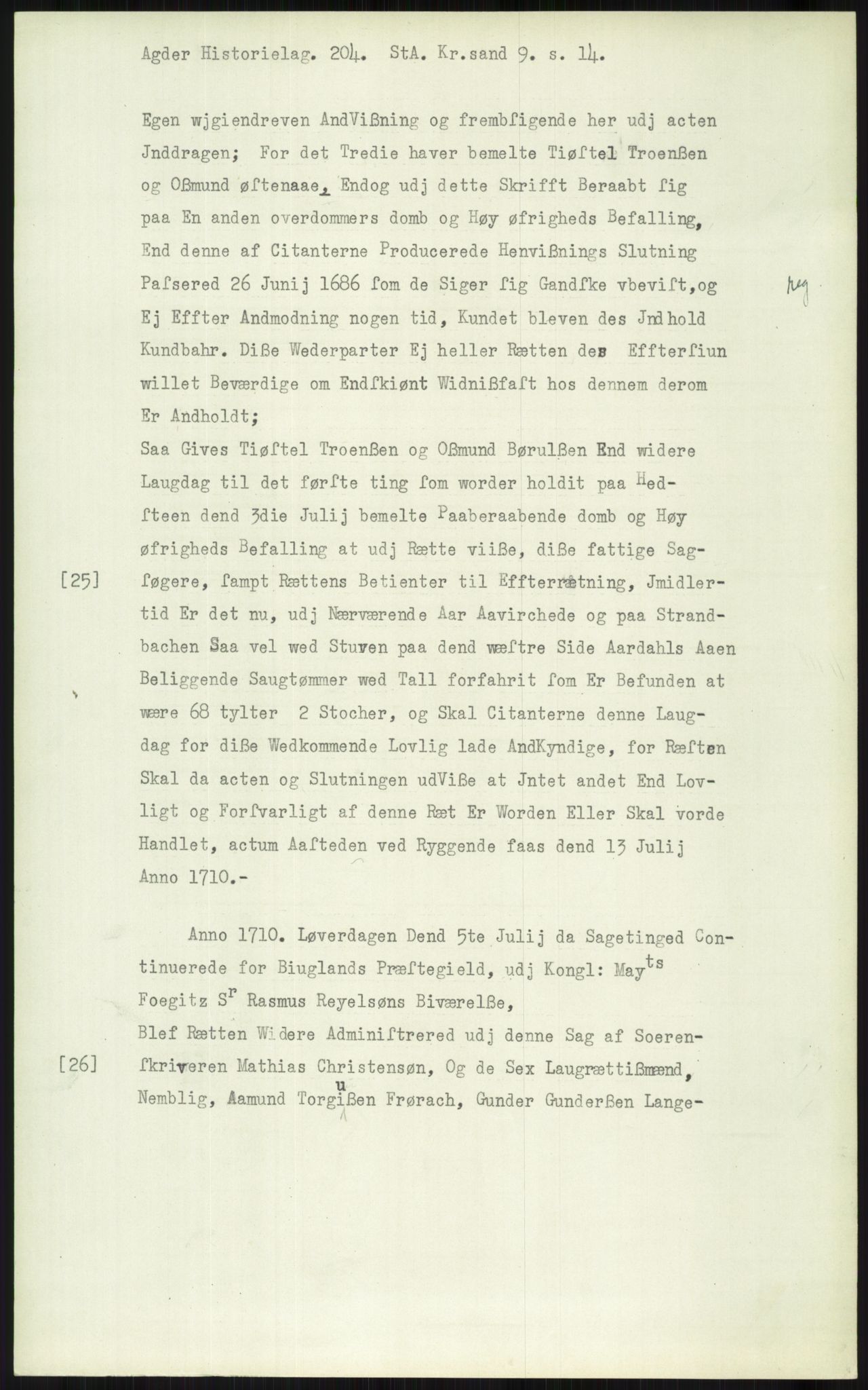 Samlinger til kildeutgivelse, Diplomavskriftsamlingen, AV/RA-EA-4053/H/Ha, p. 3413