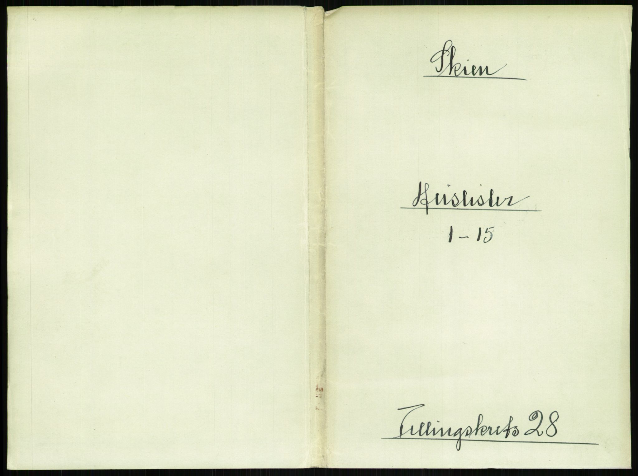 RA, 1891 census for 0806 Skien, 1891, p. 1036