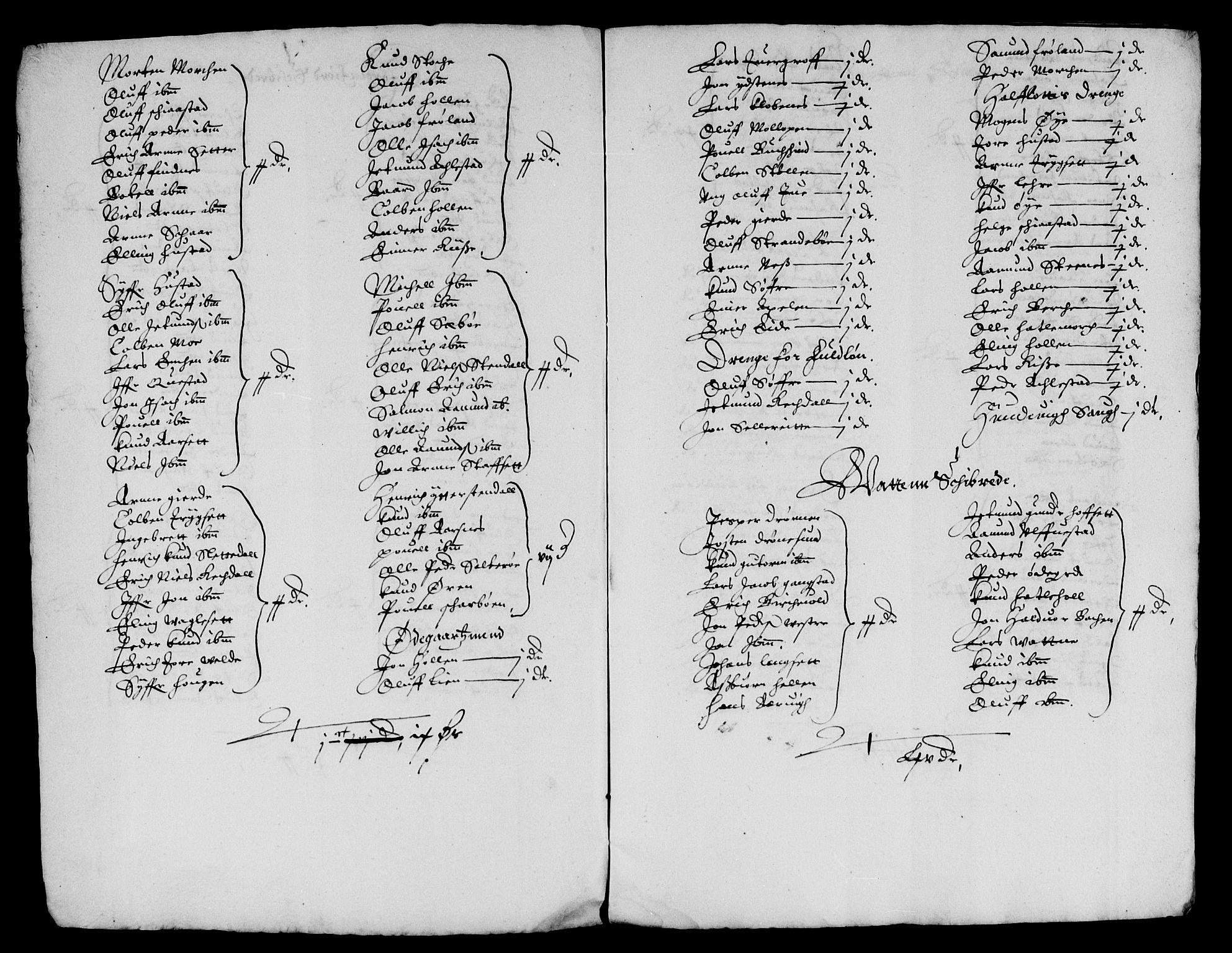 Rentekammeret inntil 1814, Reviderte regnskaper, Lensregnskaper, RA/EA-5023/R/Rb/Rbt/L0093: Bergenhus len, 1642-1643