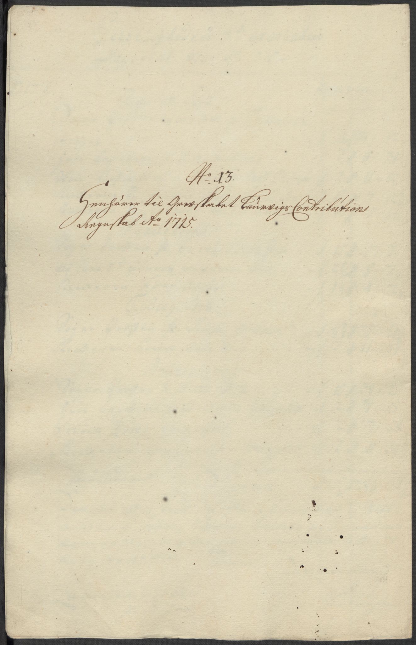 Rentekammeret inntil 1814, Reviderte regnskaper, Fogderegnskap, AV/RA-EA-4092/R33/L1986: Fogderegnskap Larvik grevskap, 1714-1715, p. 487