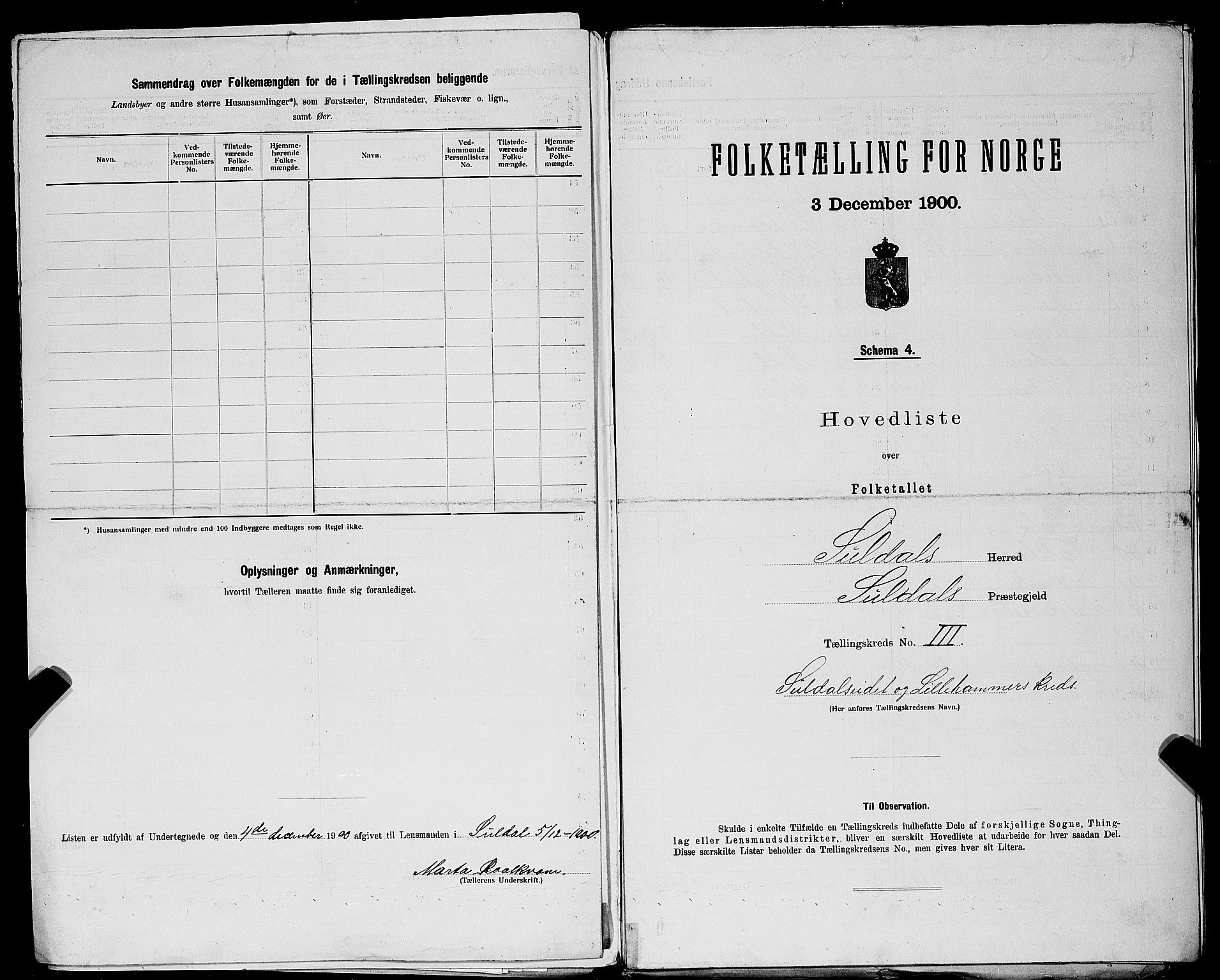 SAST, 1900 census for Suldal, 1900, p. 18