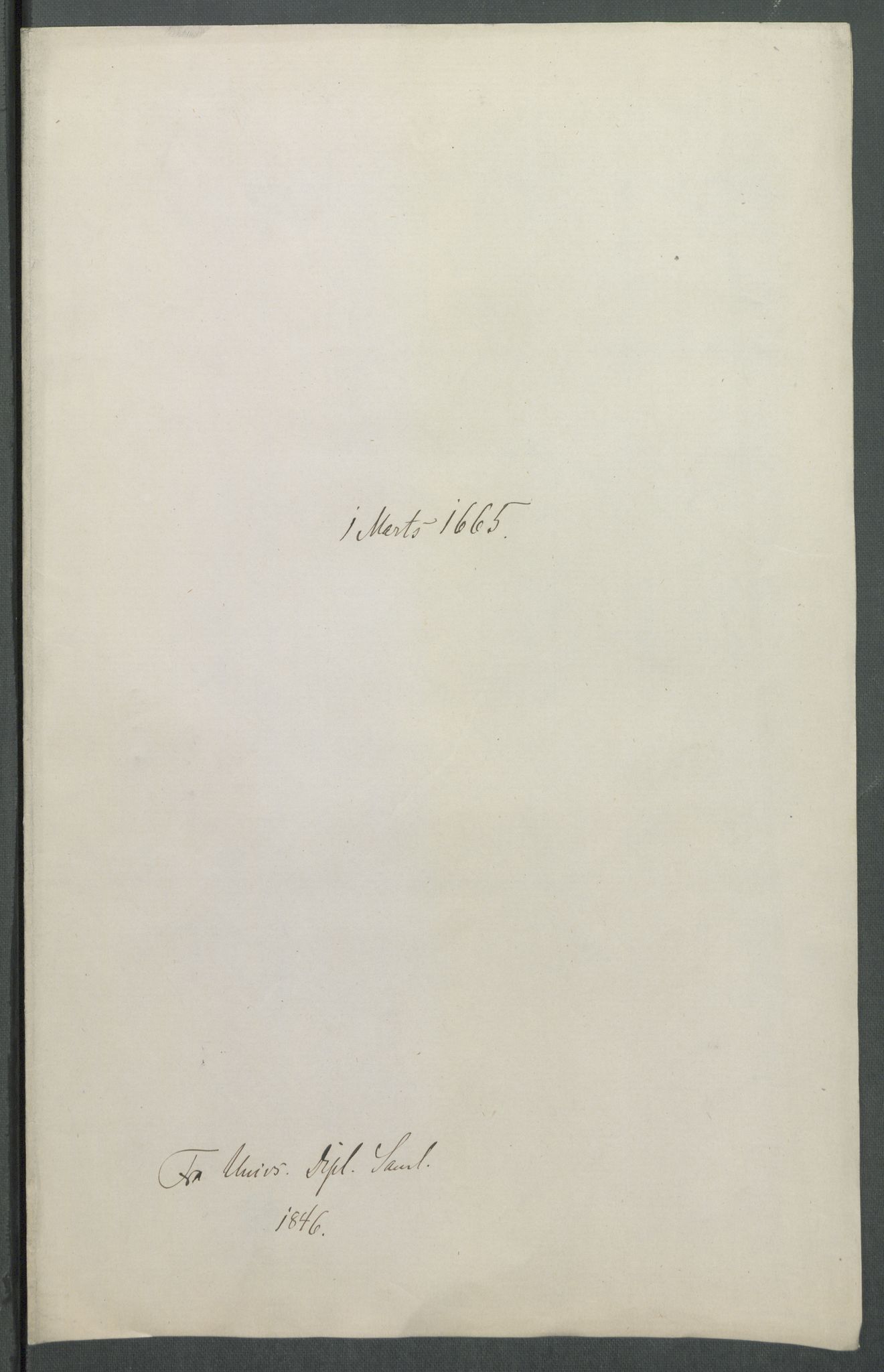 Riksarkivets diplomsamling, AV/RA-EA-5965/F02/L0170: Dokumenter, 1664-1666, p. 112