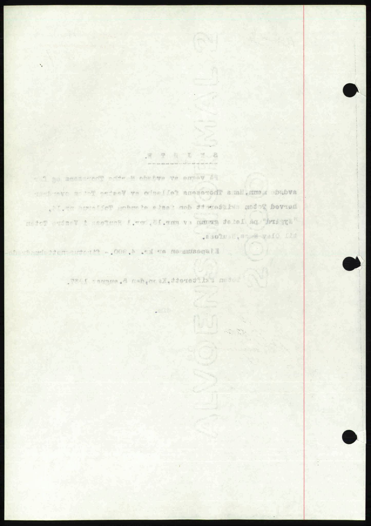 Toten tingrett, SAH/TING-006/H/Hb/Hbc/L0003: Mortgage book no. Hbc-03, 1937-1938, Diary no: : 1978/1937