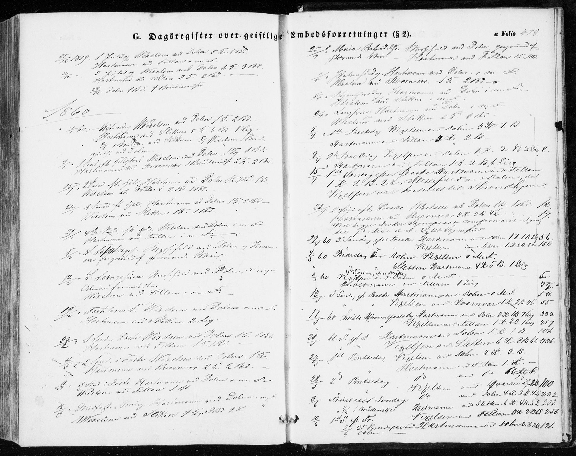 Ministerialprotokoller, klokkerbøker og fødselsregistre - Sør-Trøndelag, AV/SAT-A-1456/634/L0530: Parish register (official) no. 634A06, 1852-1860, p. 478