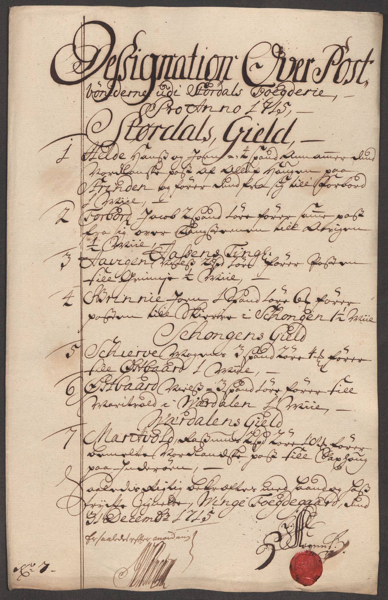 Rentekammeret inntil 1814, Reviderte regnskaper, Fogderegnskap, RA/EA-4092/R62/L4205: Fogderegnskap Stjørdal og Verdal, 1715, p. 265
