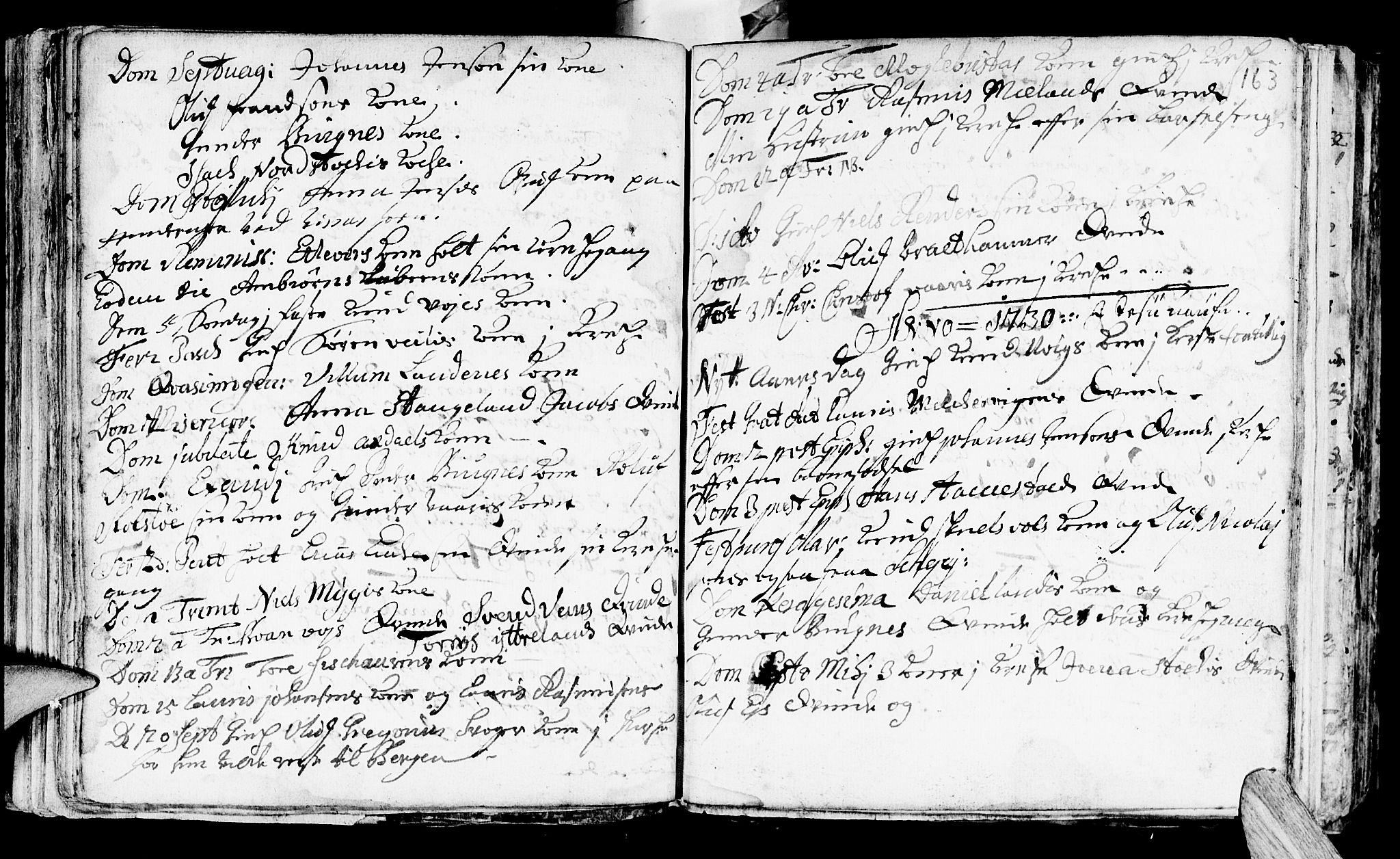 Avaldsnes sokneprestkontor, AV/SAST-A -101851/H/Ha/Haa/L0001: Parish register (official) no. A 1, 1711-1764, p. 163