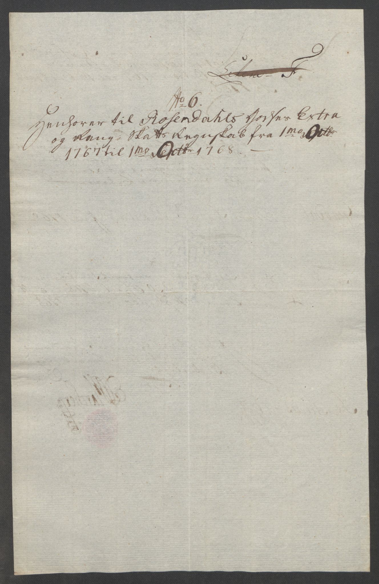 Rentekammeret inntil 1814, Reviderte regnskaper, Fogderegnskap, AV/RA-EA-4092/R49/L3157: Ekstraskatten Rosendal Baroni, 1762-1772, p. 225